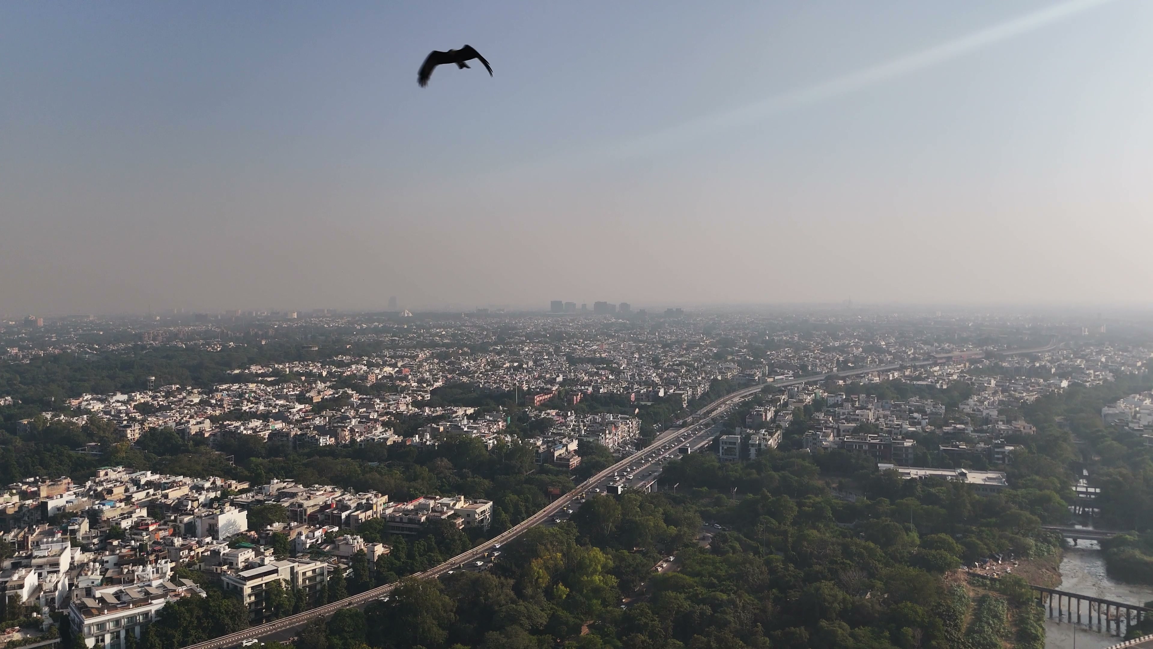 Delhi drone clip 057