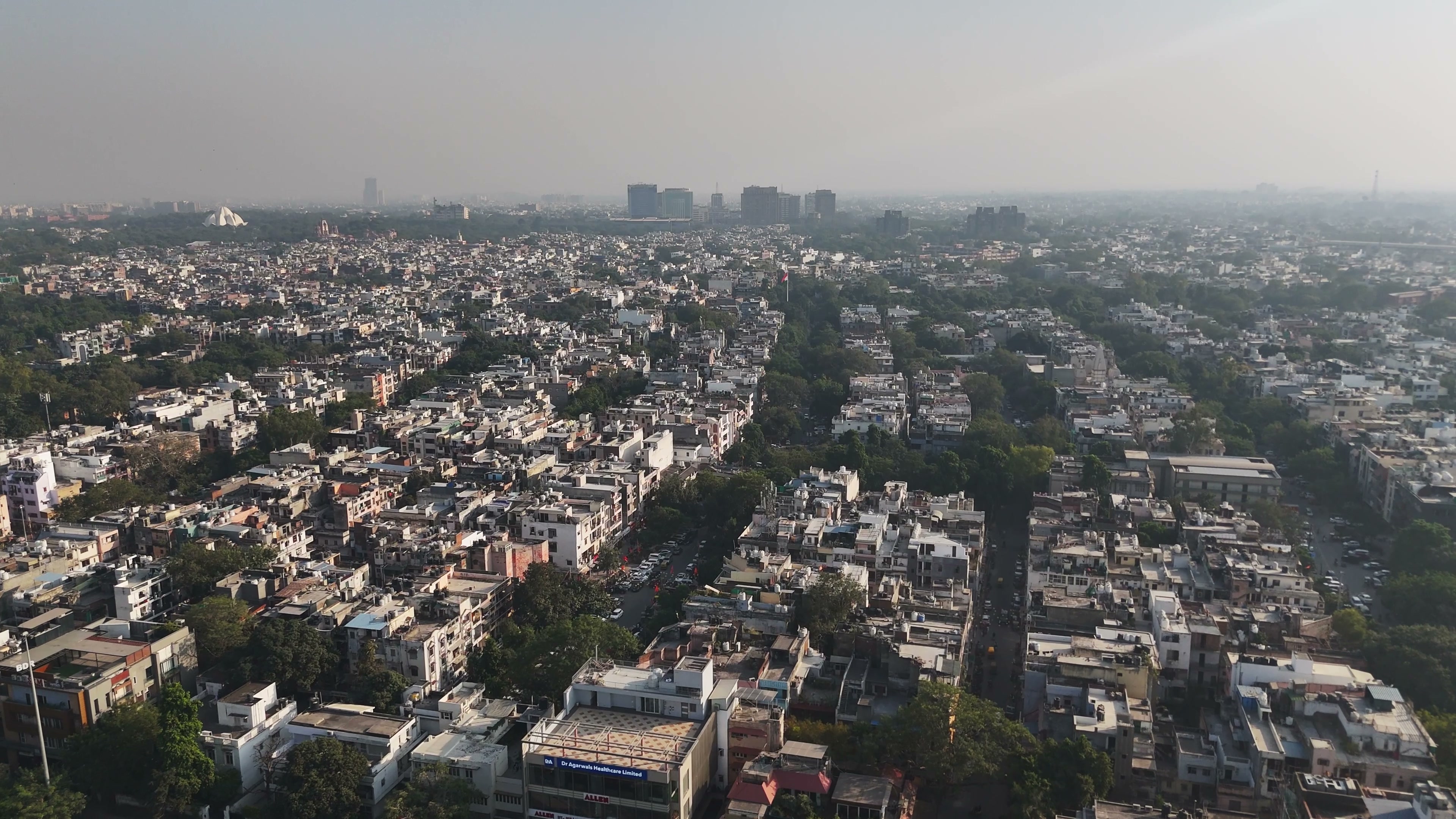 Delhi drone clip 062
