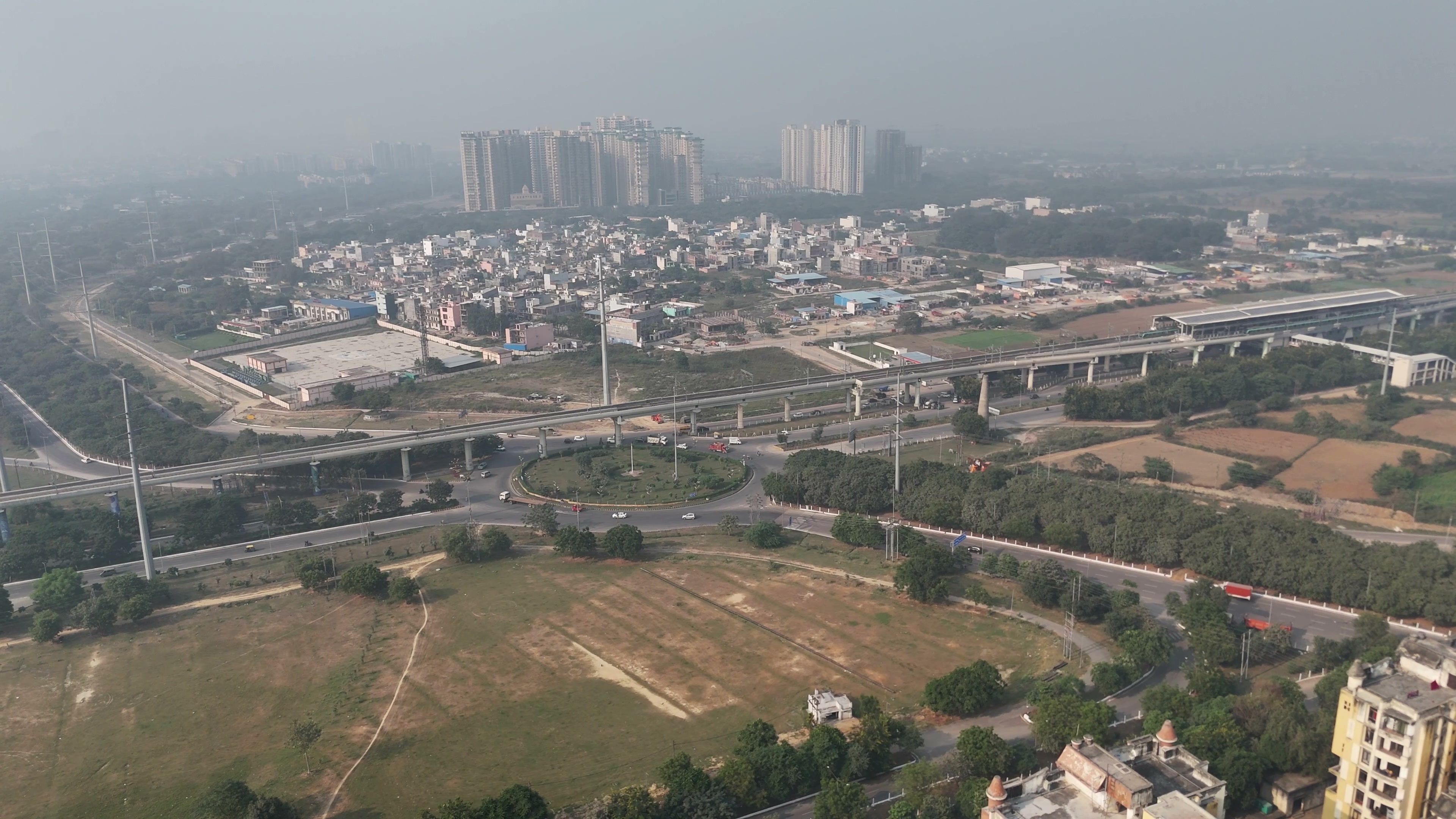 Greater Noida drone clip 009