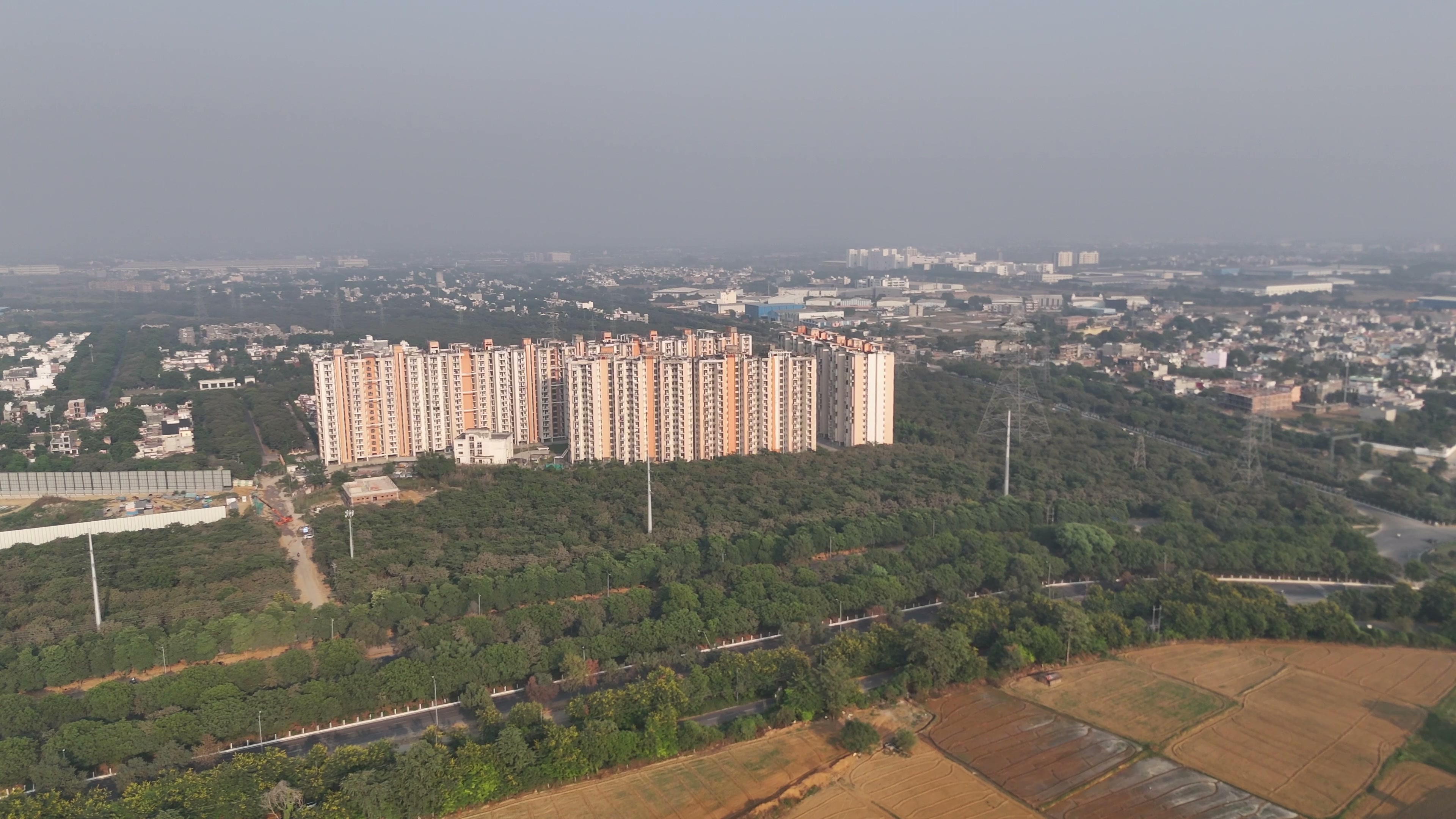 Greater Noida drone clip 018