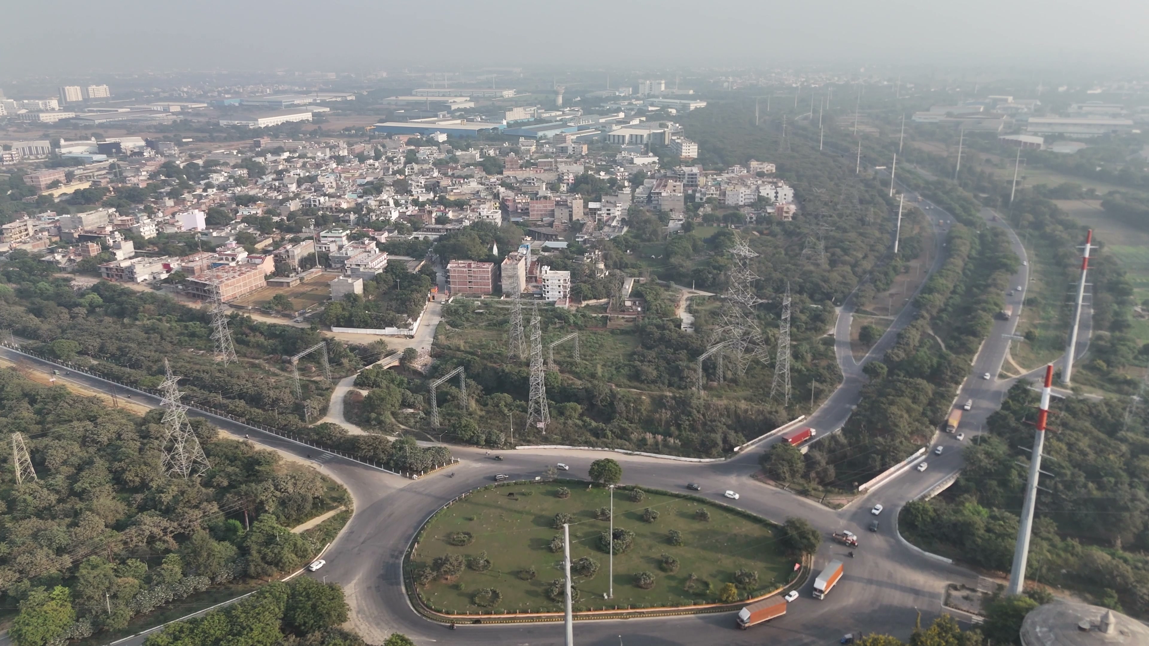 Greater Noida drone clip 020