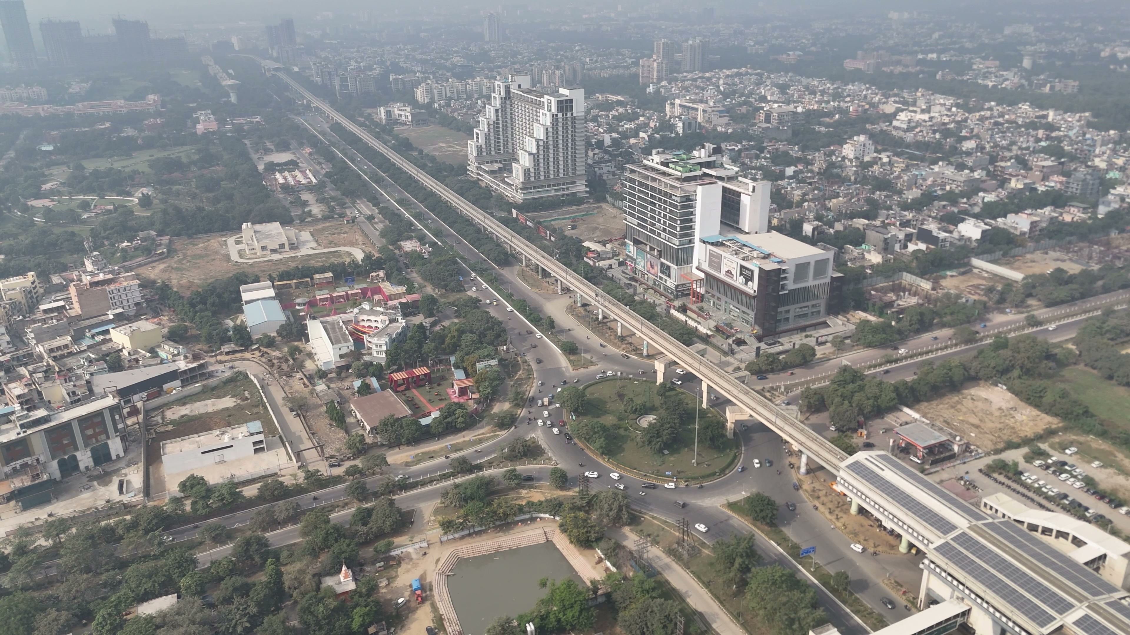 Greater Noida drone clip 046
