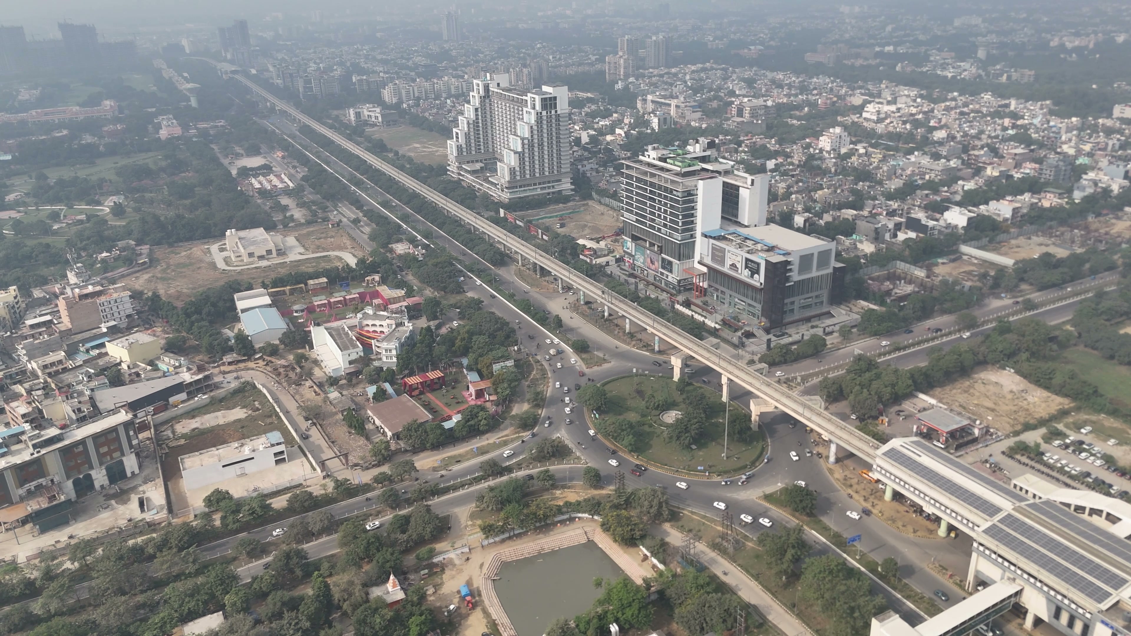 Greater Noida drone clip 047