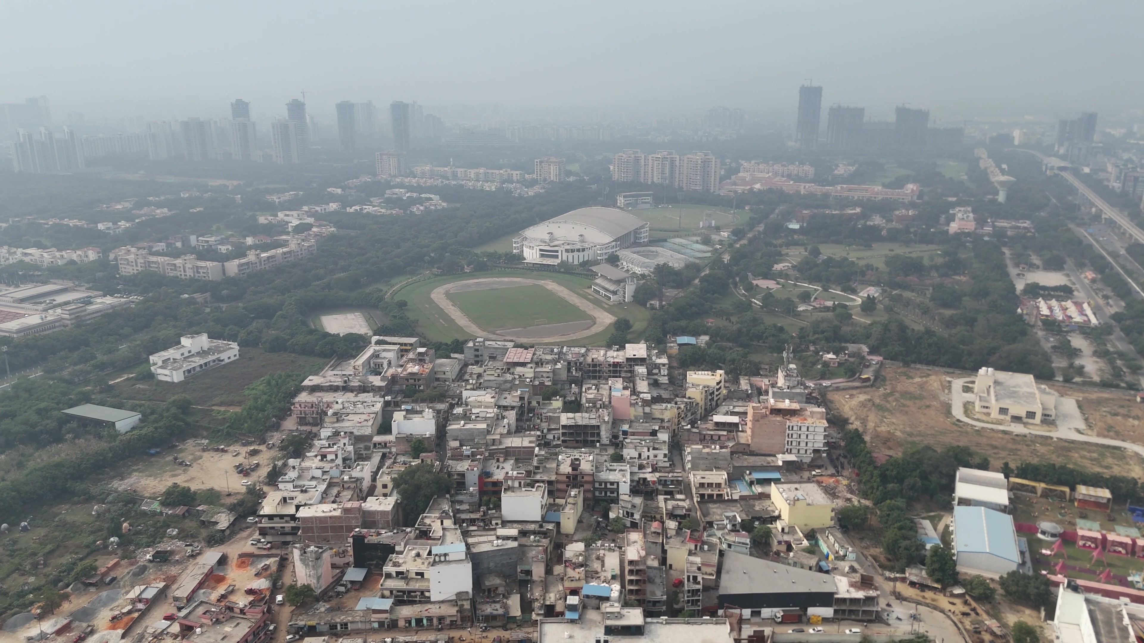 Greater Noida drone clip 056