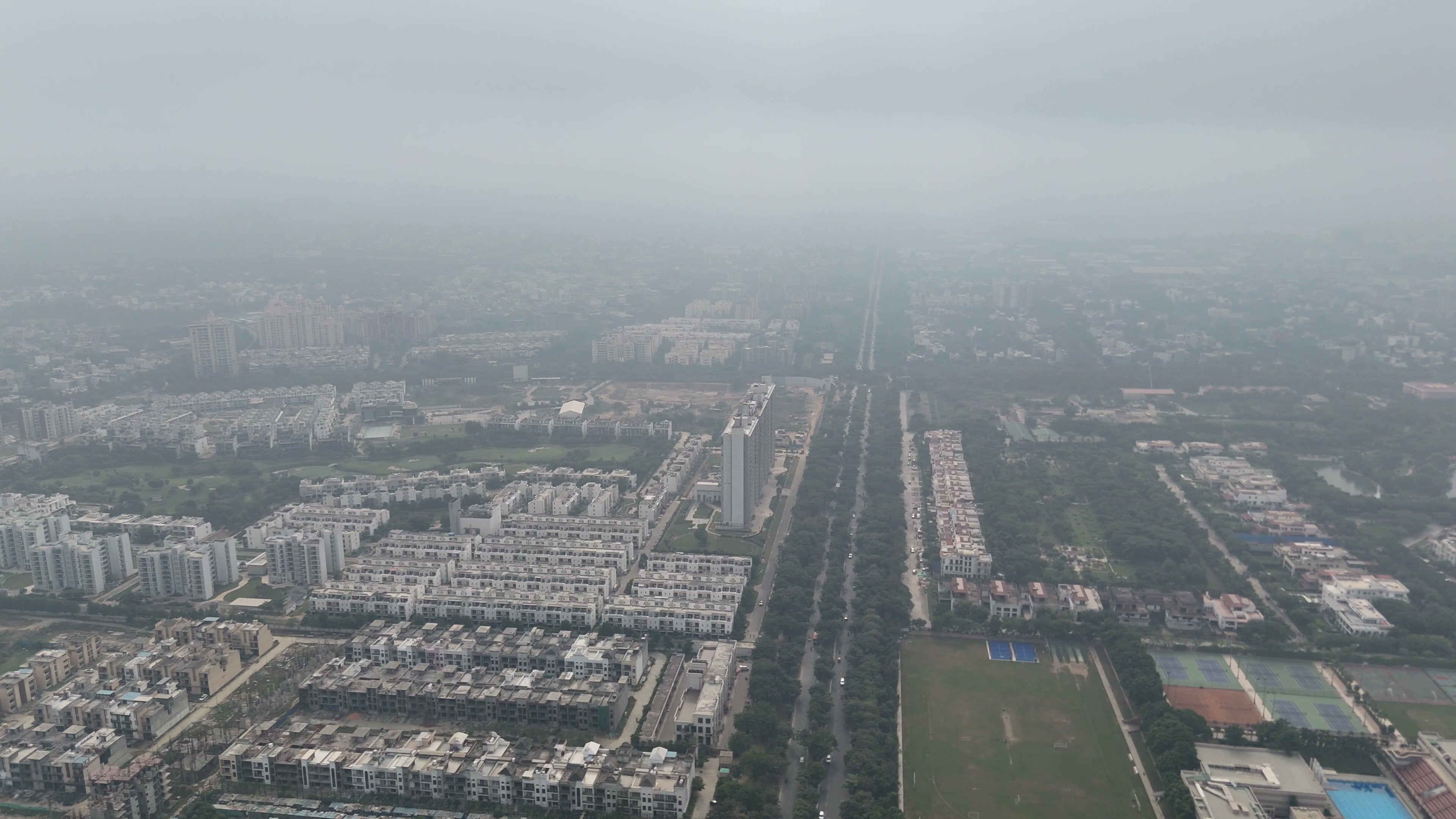 Greater Noida drone clip 058