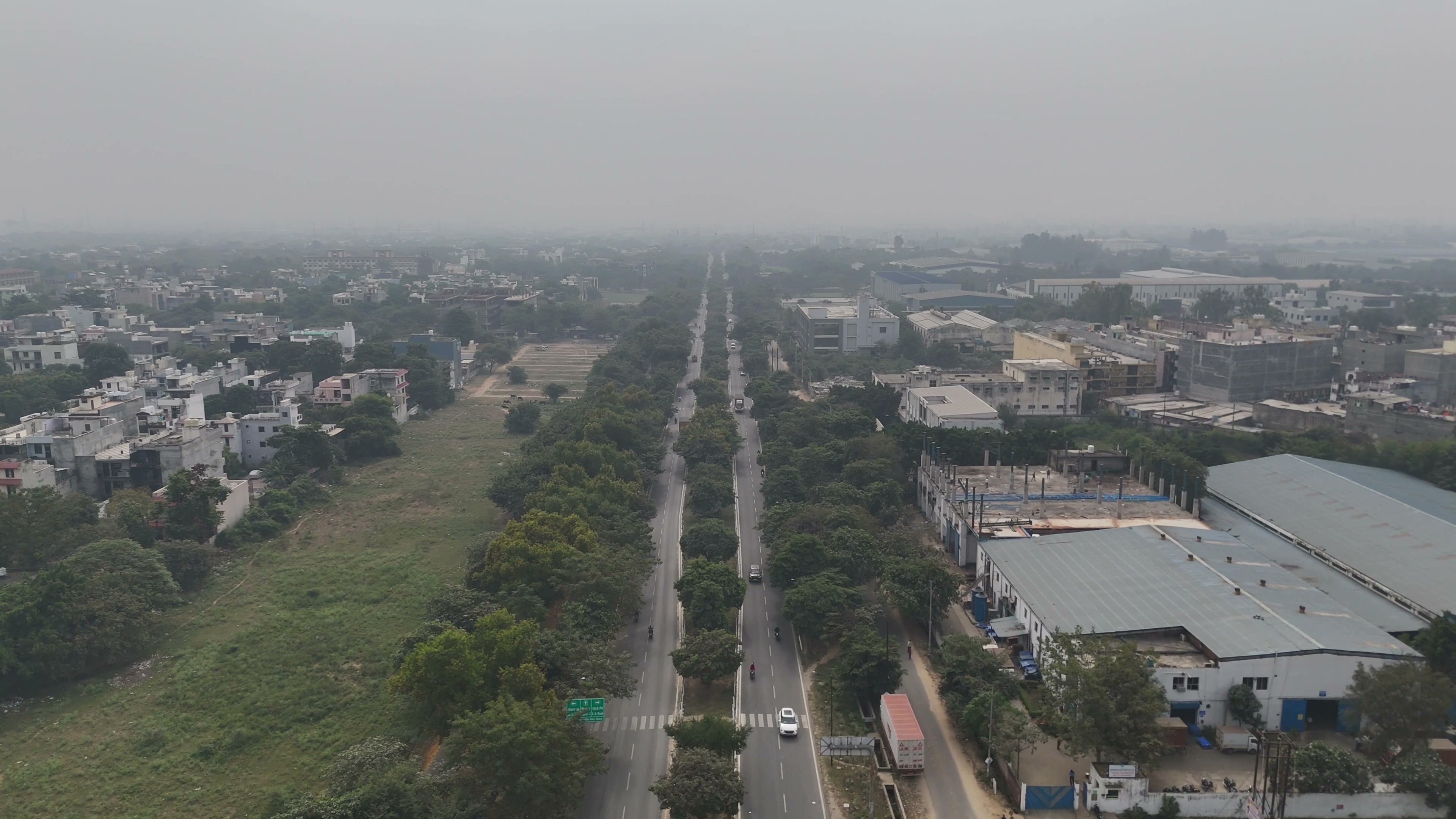 Greater Noida drone clip 063
