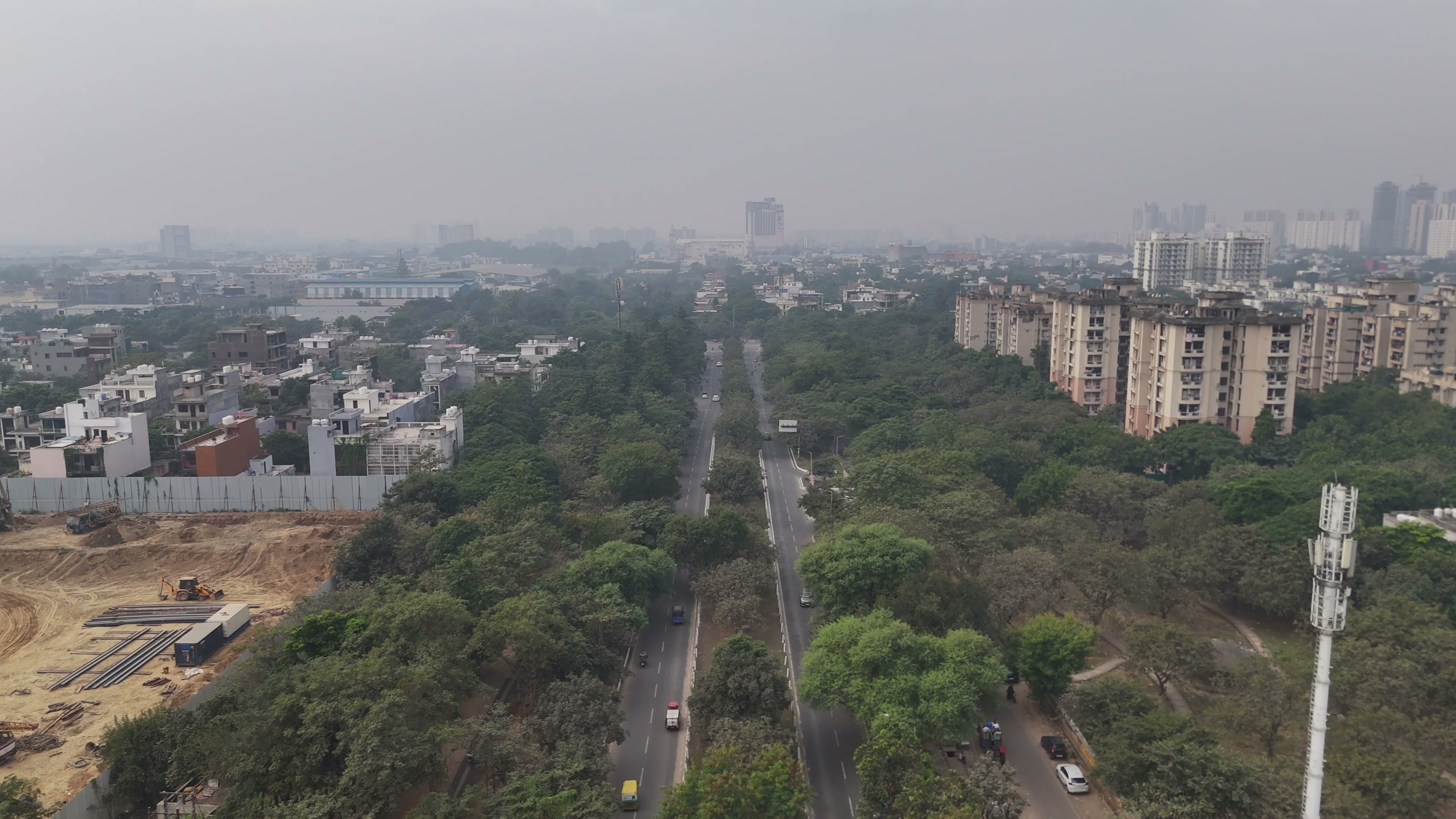Greater Noida drone clip 066