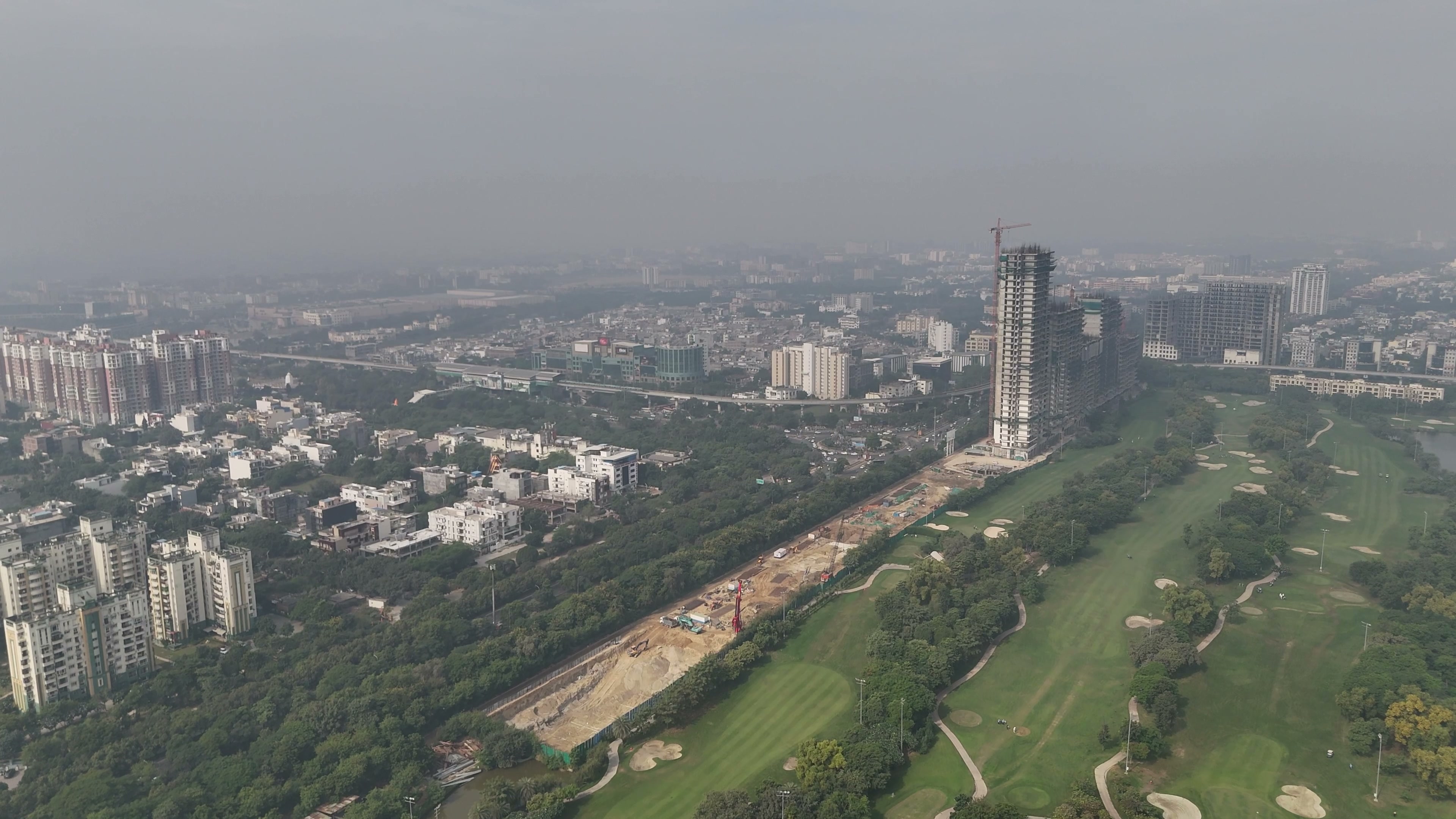 Greater Noida drone clip 075