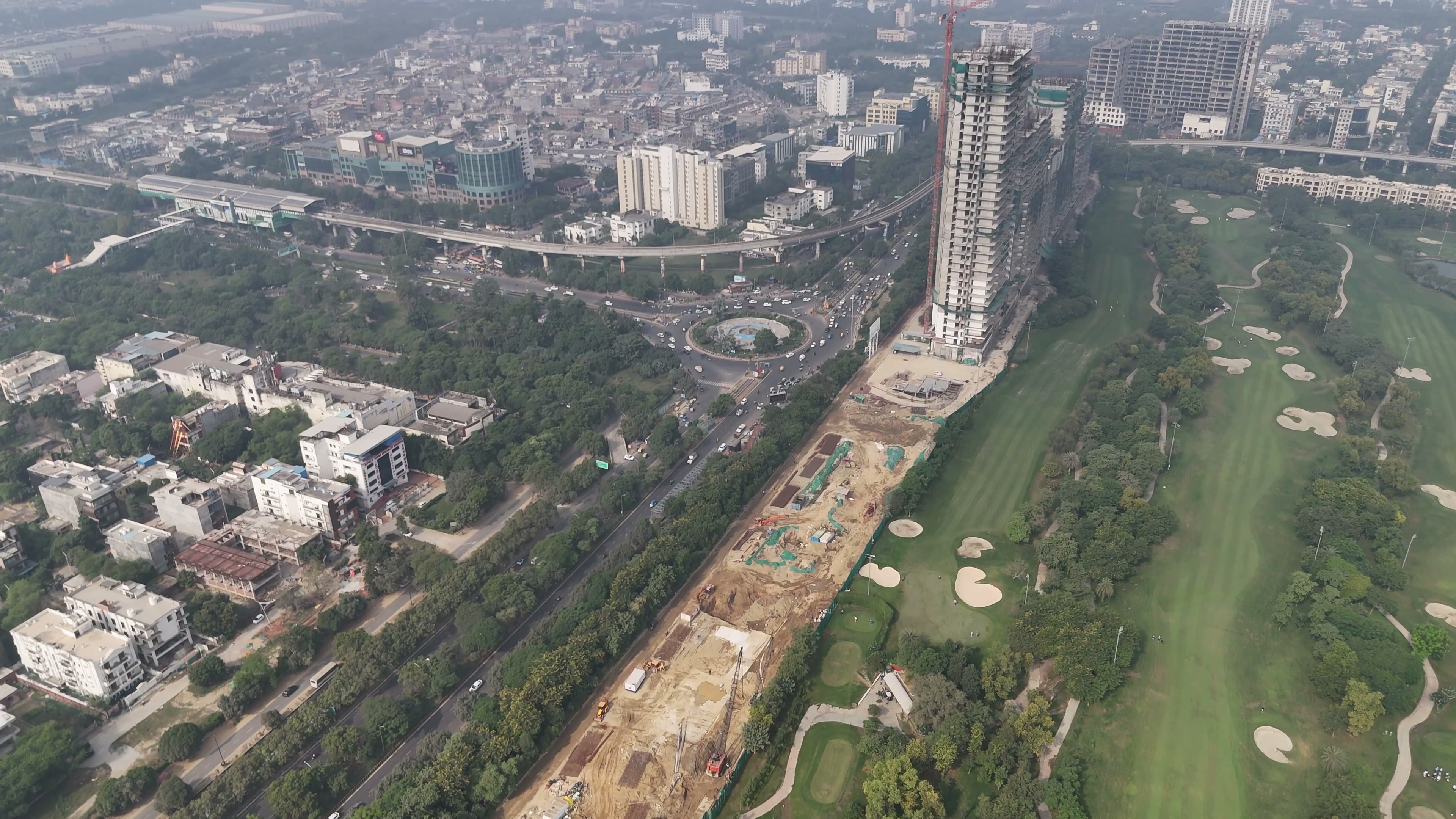 Greater Noida drone clip 076