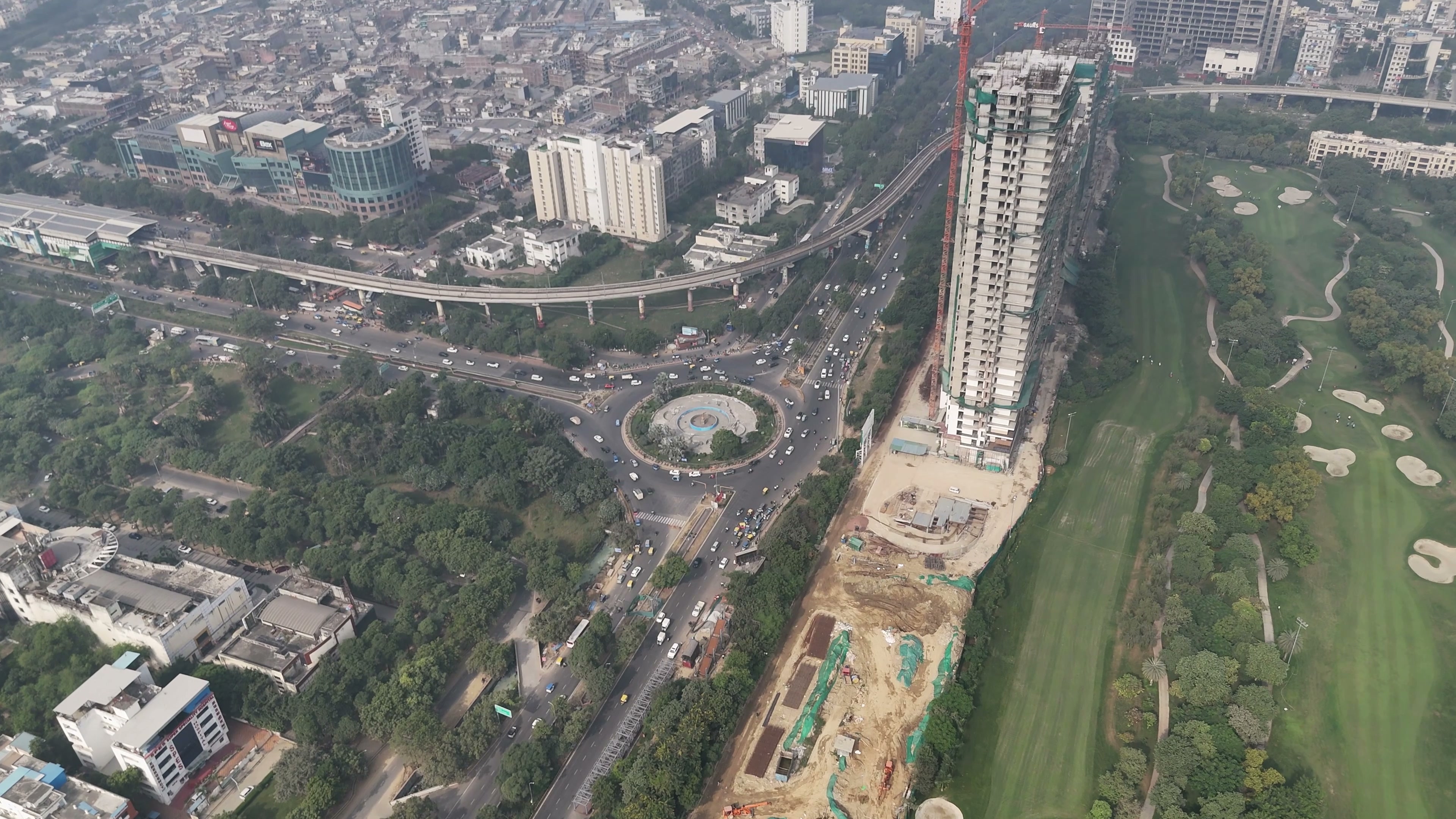 Greater Noida drone clip 077