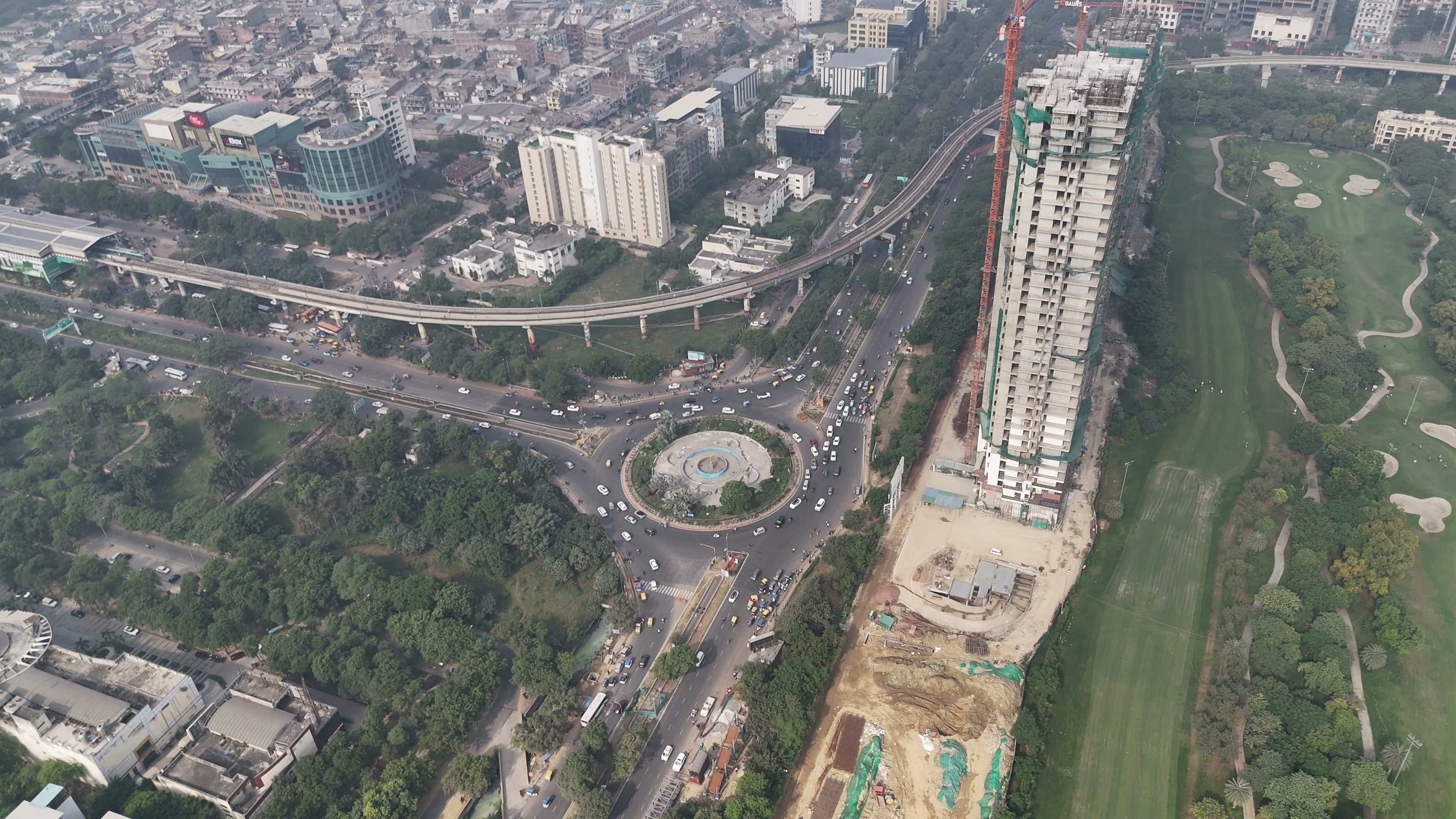 Greater Noida drone clip 078