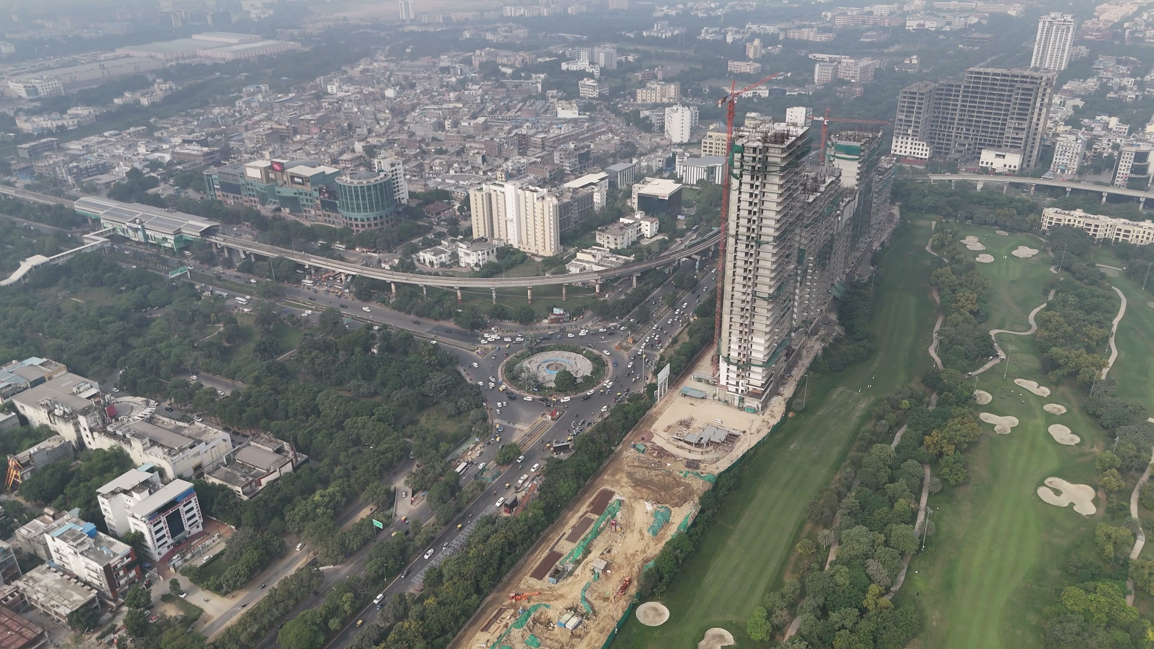 Greater Noida drone clip 080