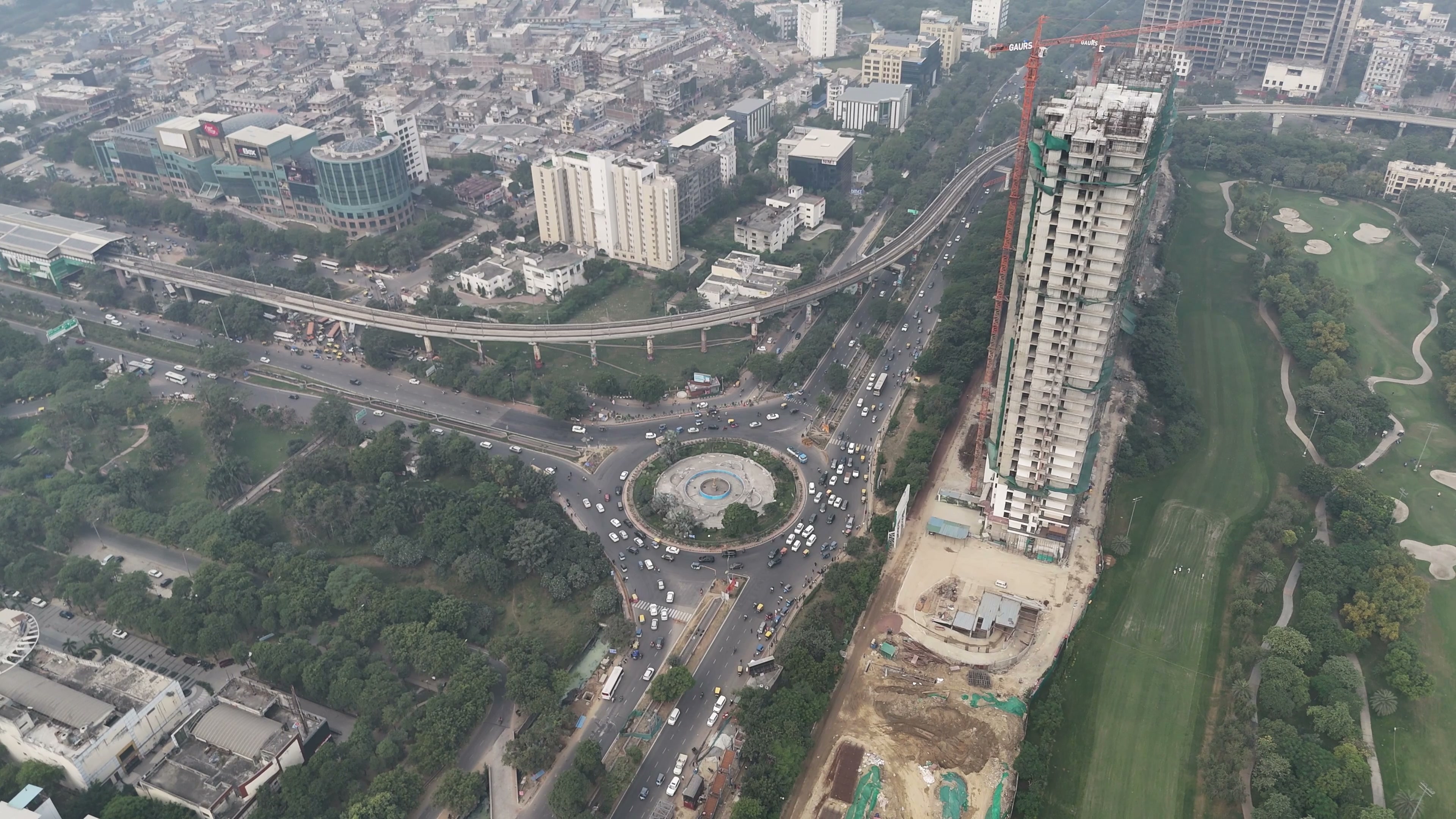 Greater Noida drone clip 082