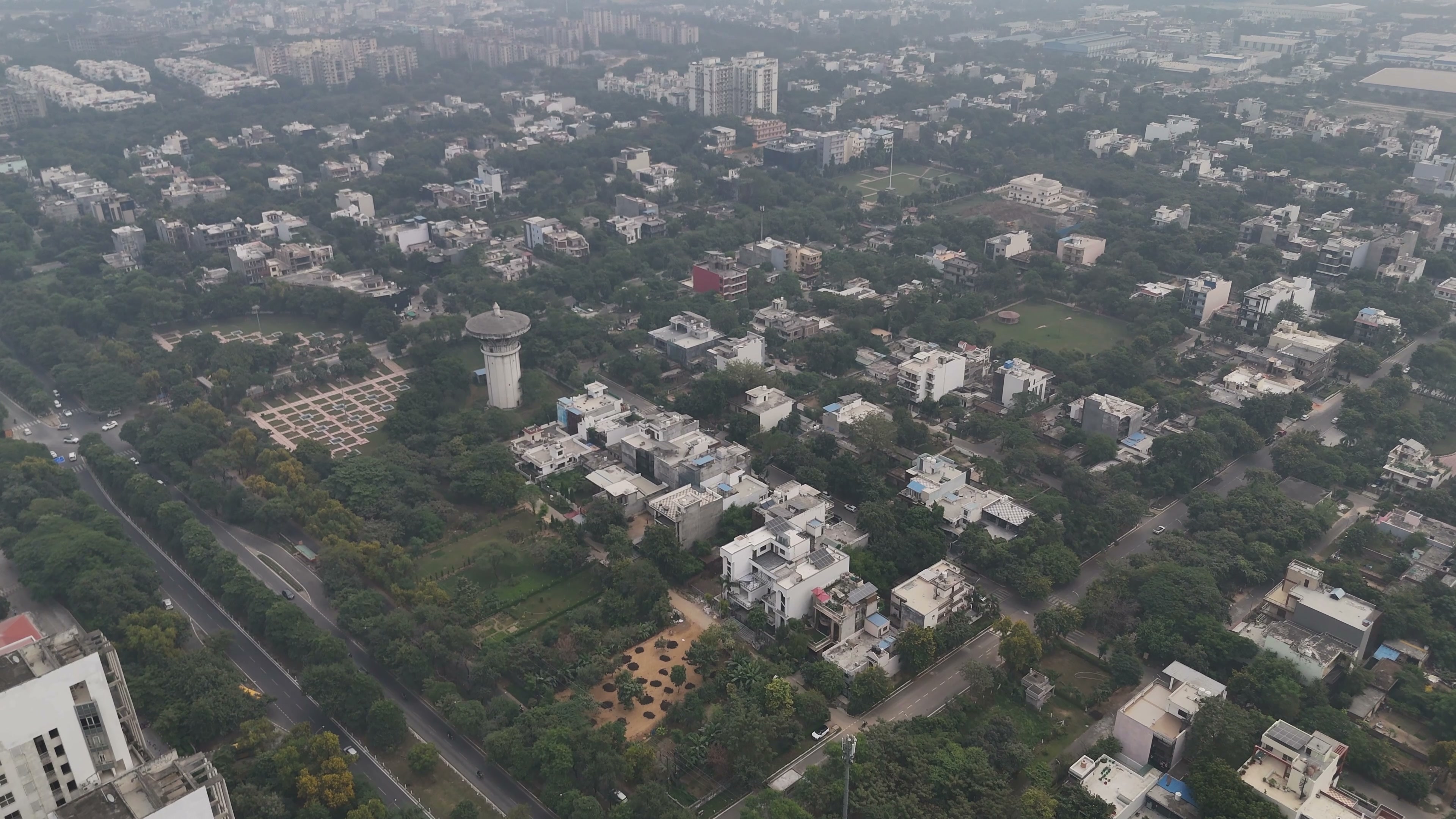 Greater Noida drone clip 089