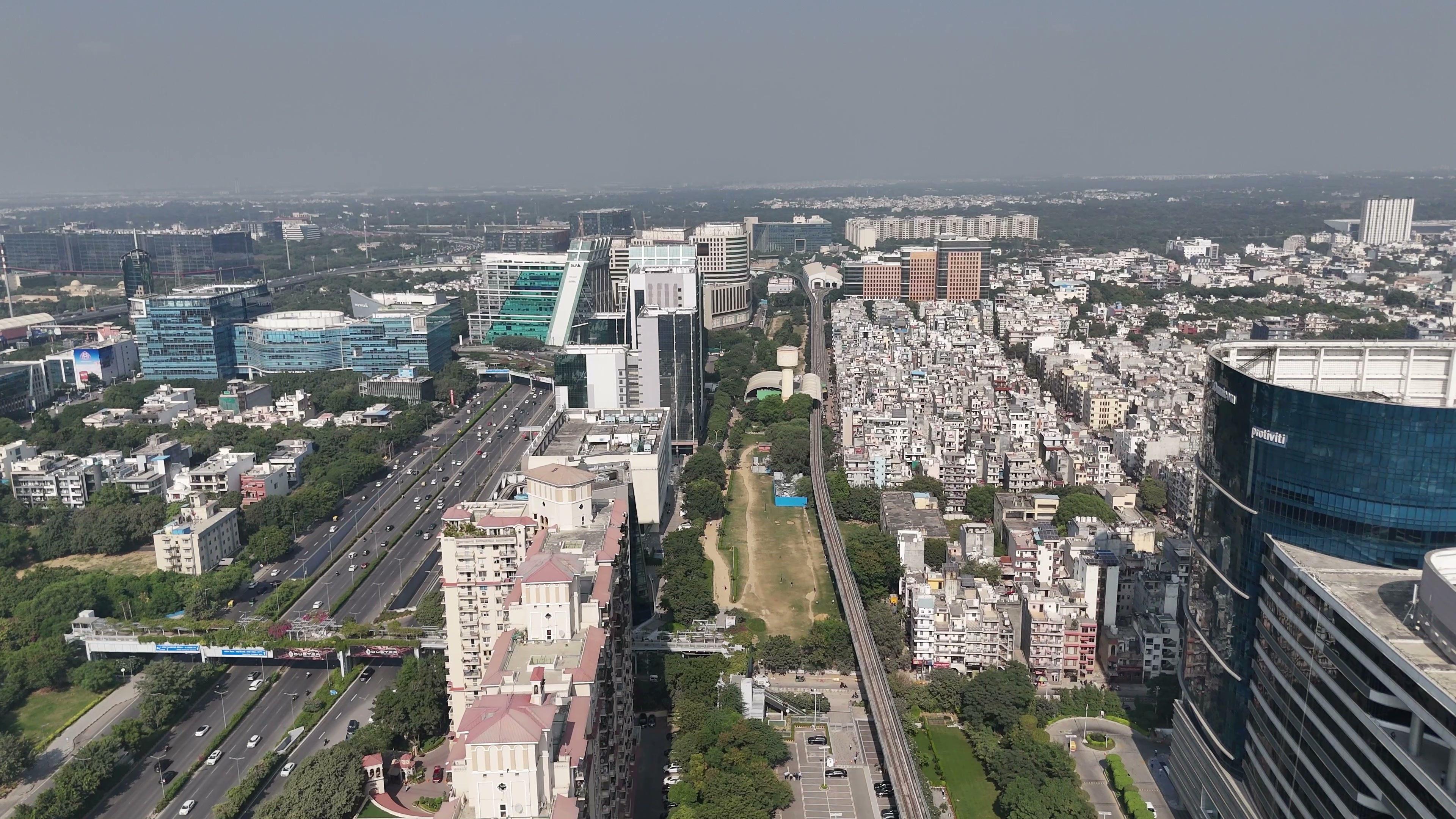 Gurugram drone clip 004