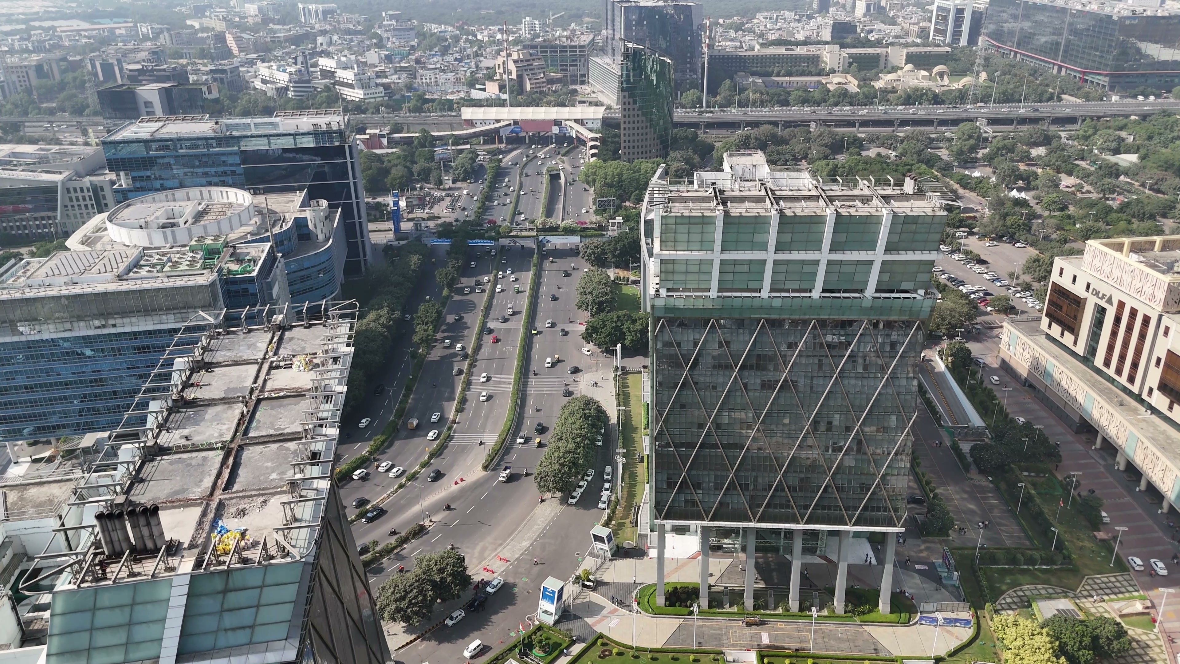 Gurugram drone clip 005