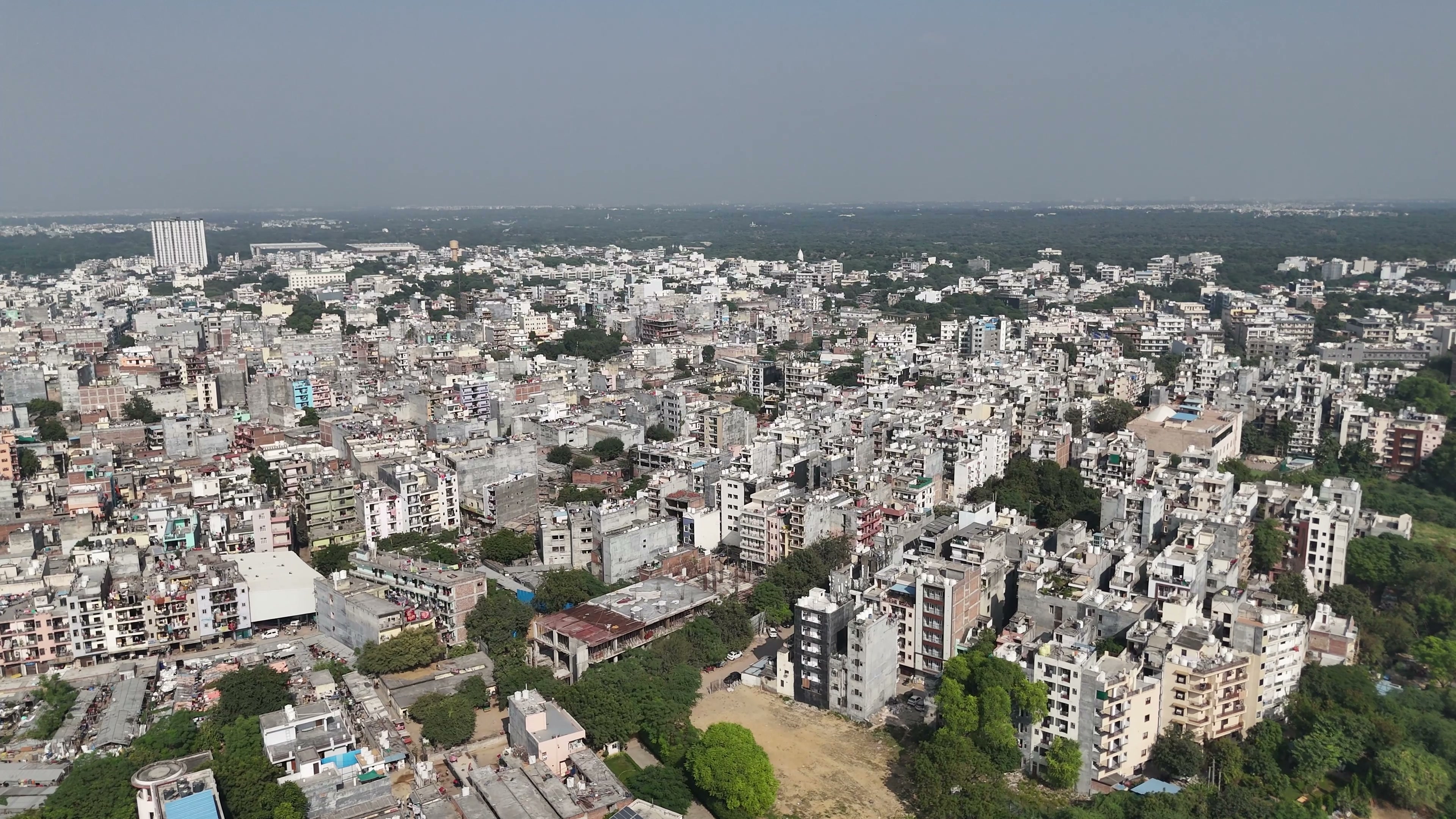 Gurugram drone clip 019