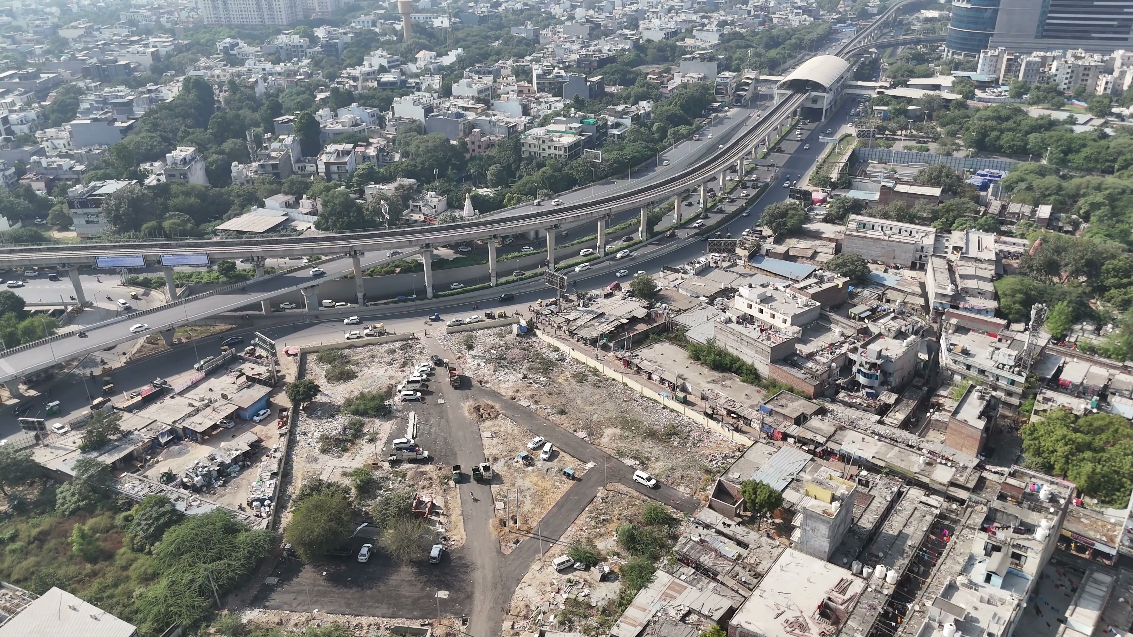 Gurugram drone clip 020