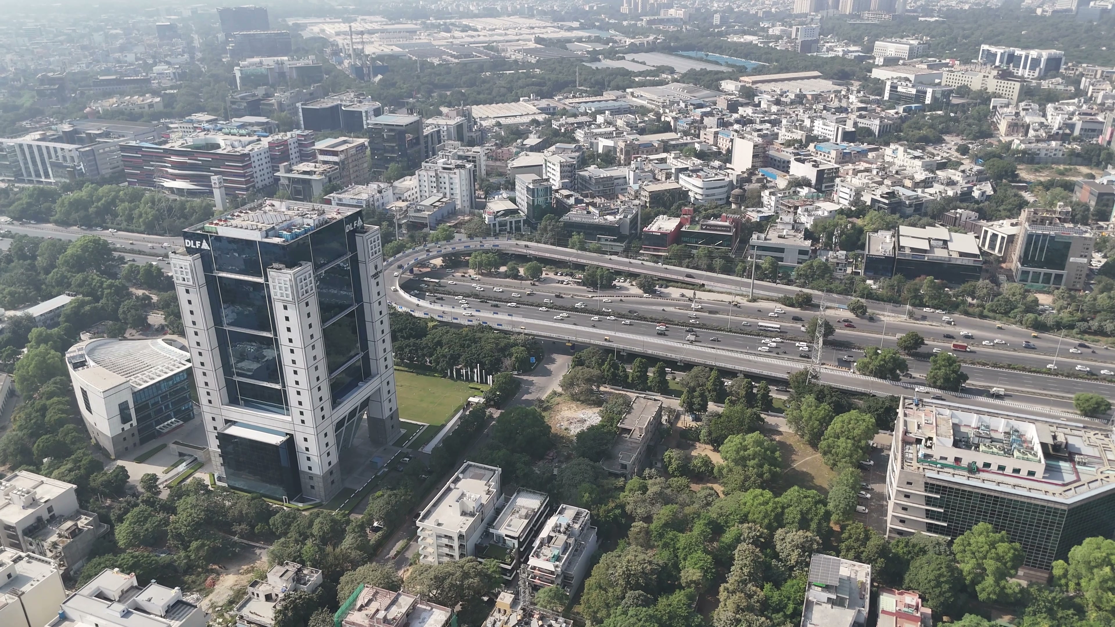 Gurugram drone clip 023