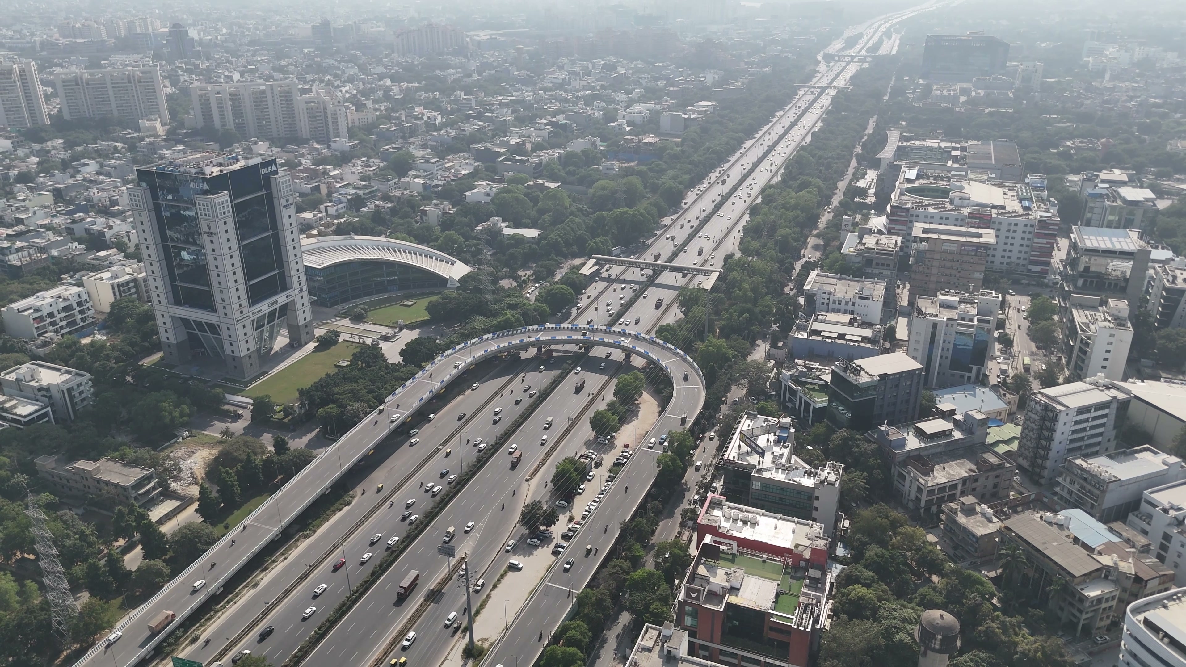 Gurugram drone clip 024