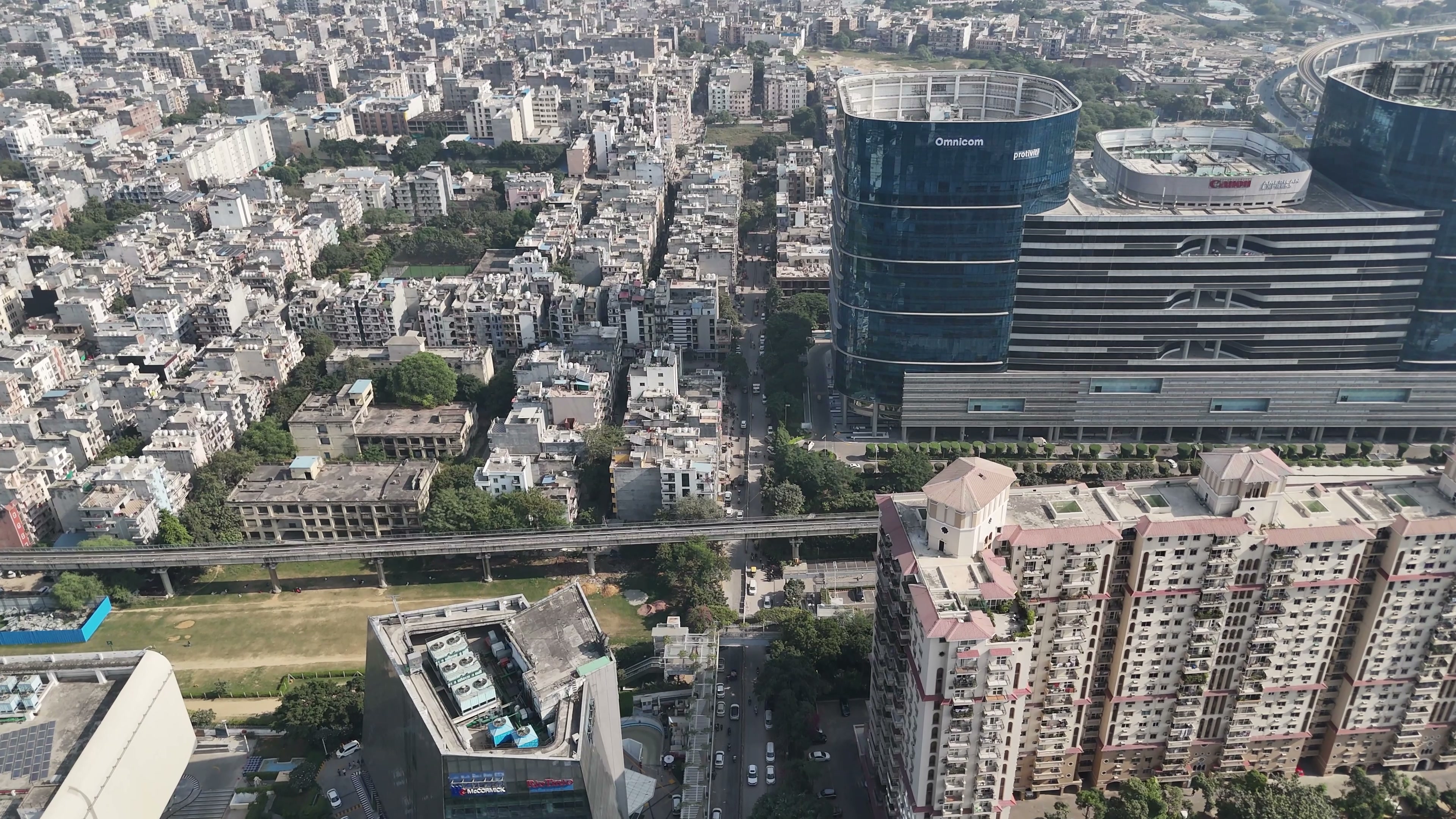 Gurugram drone clip 026