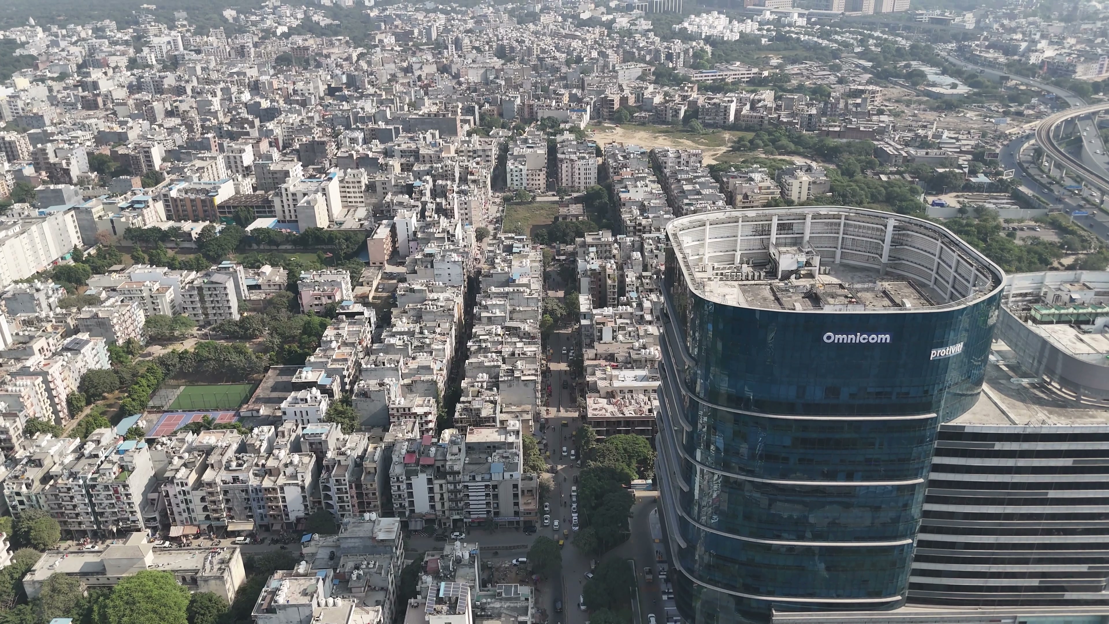 Gurugram drone clip 027