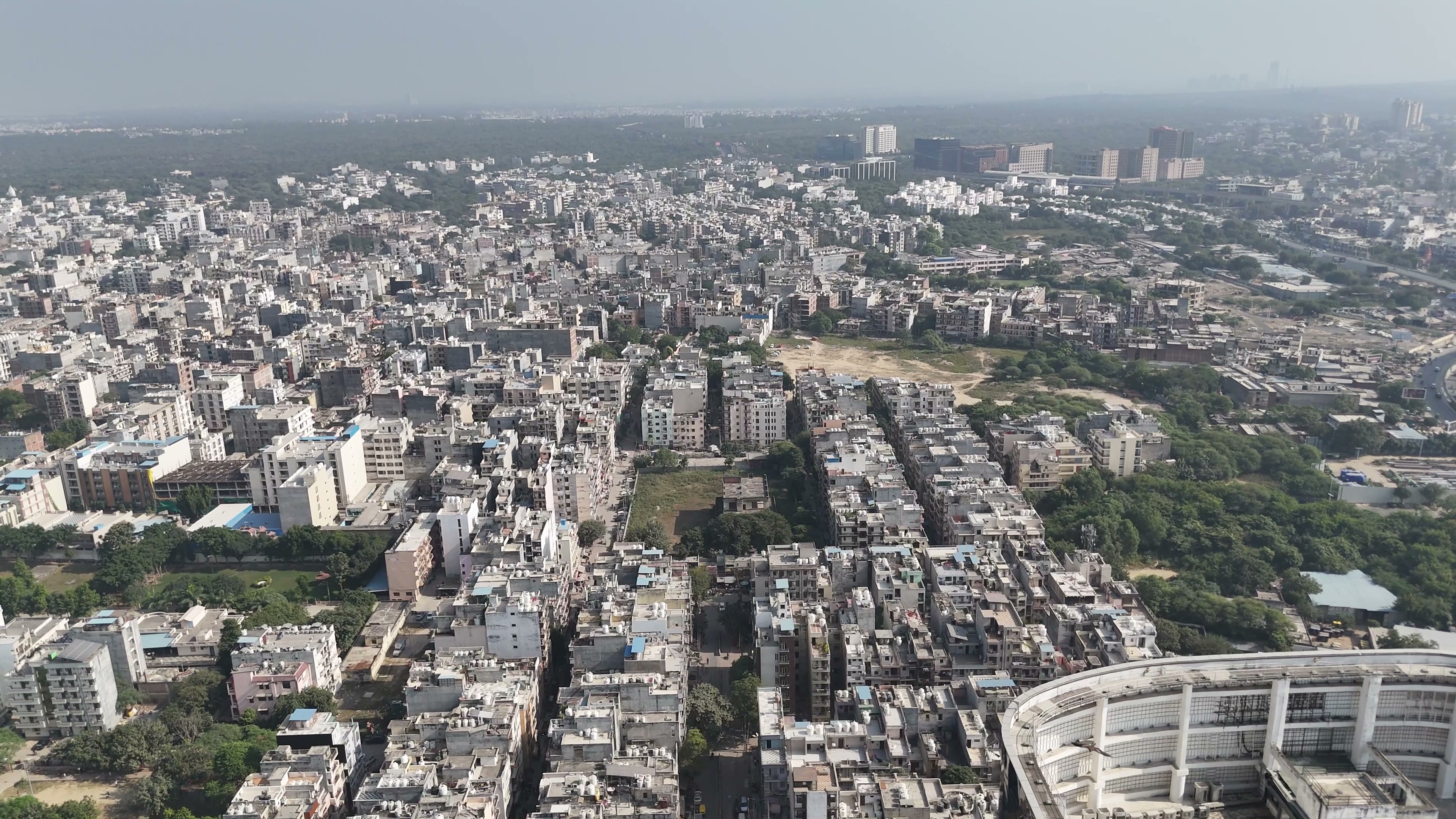 Gurugram drone clip 028