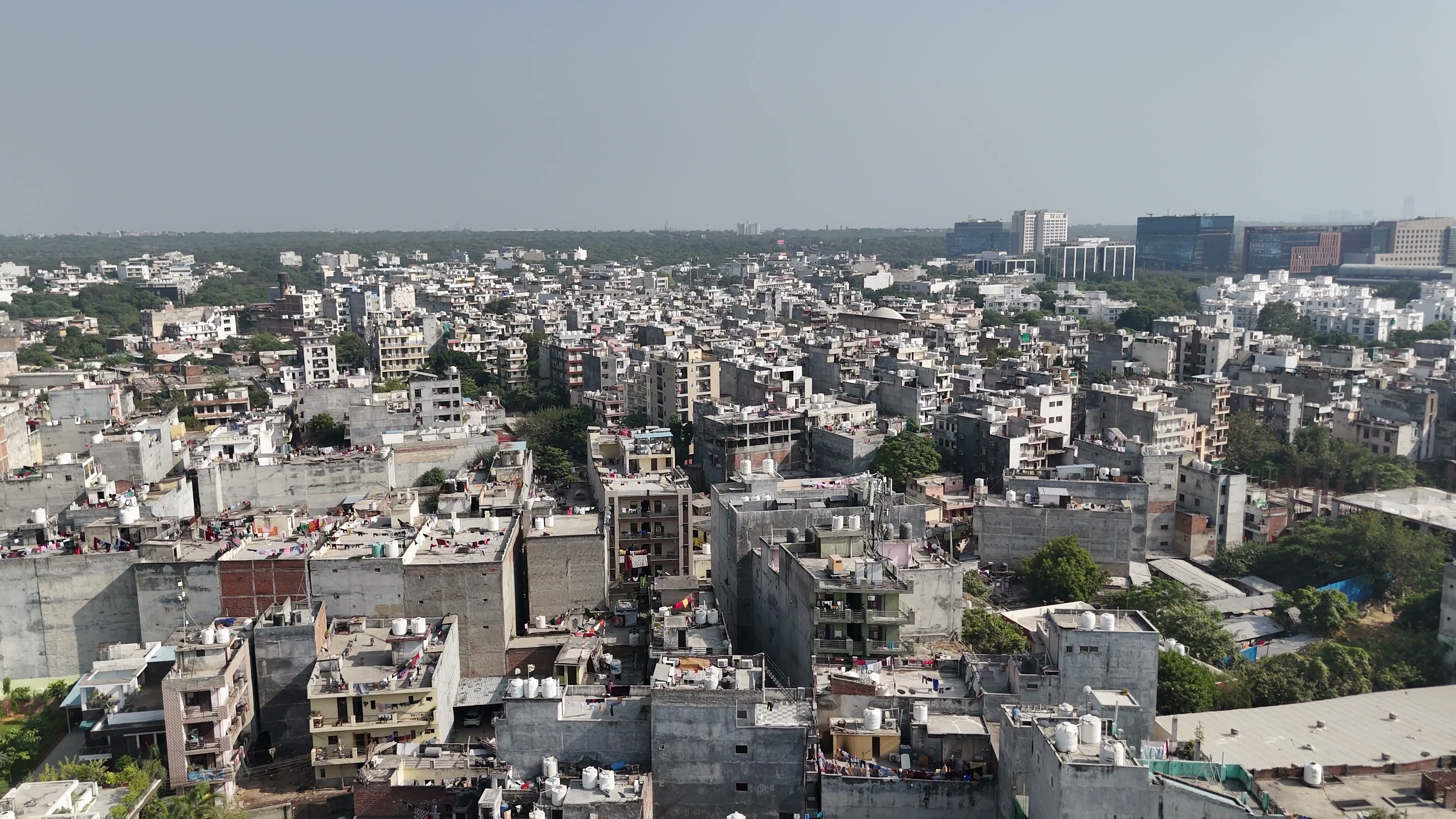 Gurugram drone clip 029