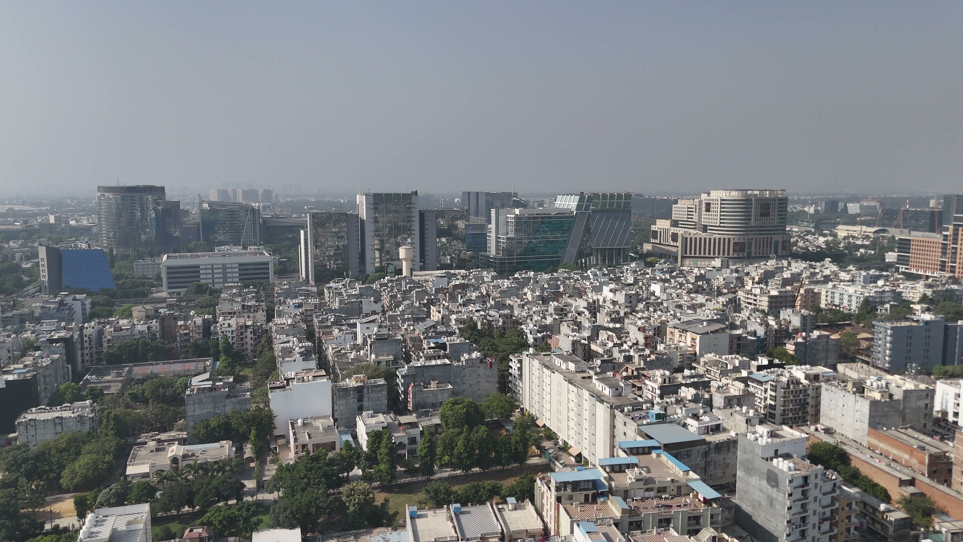 Gurugram drone clip 031