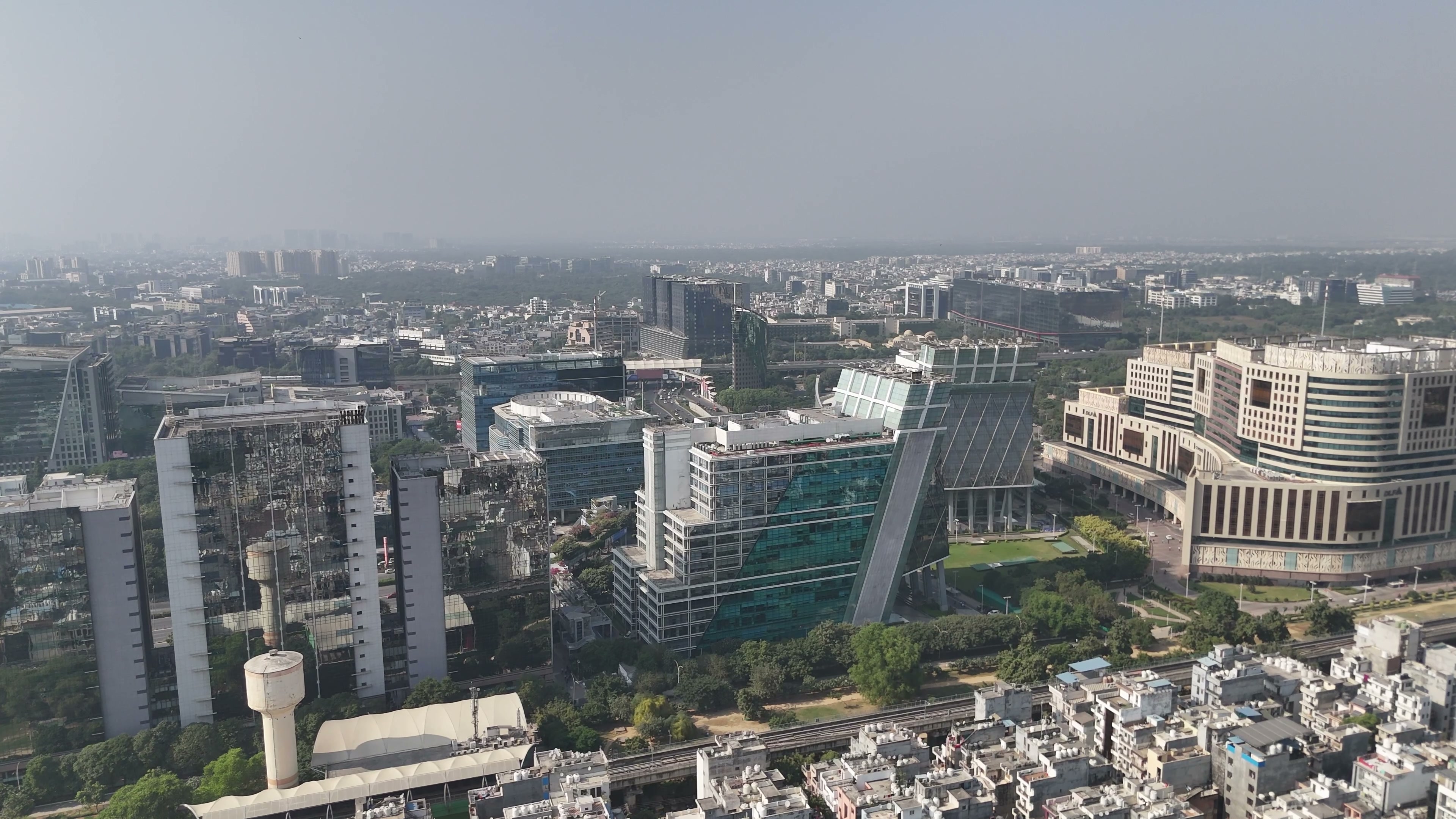 Gurugram drone clip 032