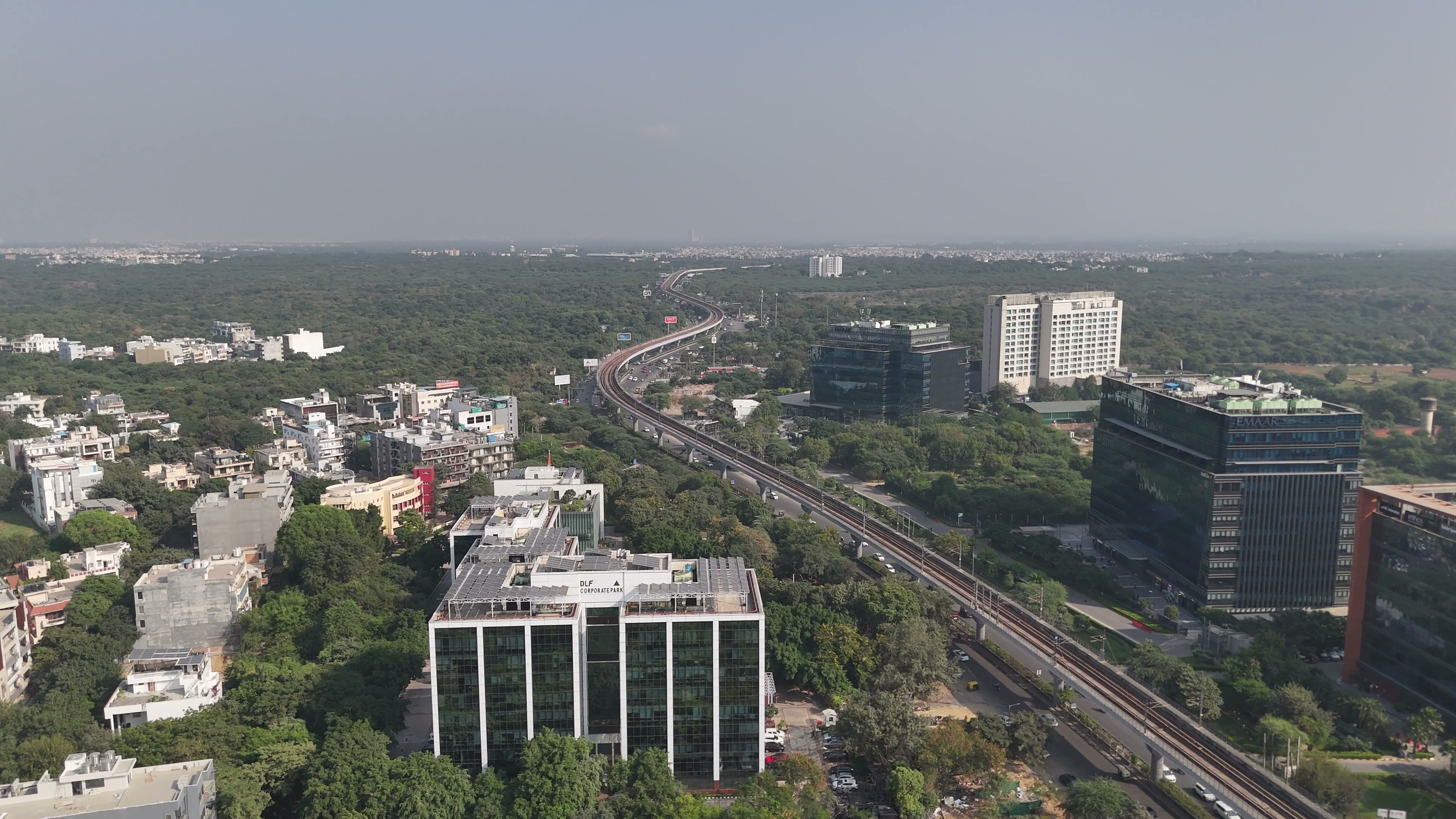 Gurugram drone clip 035