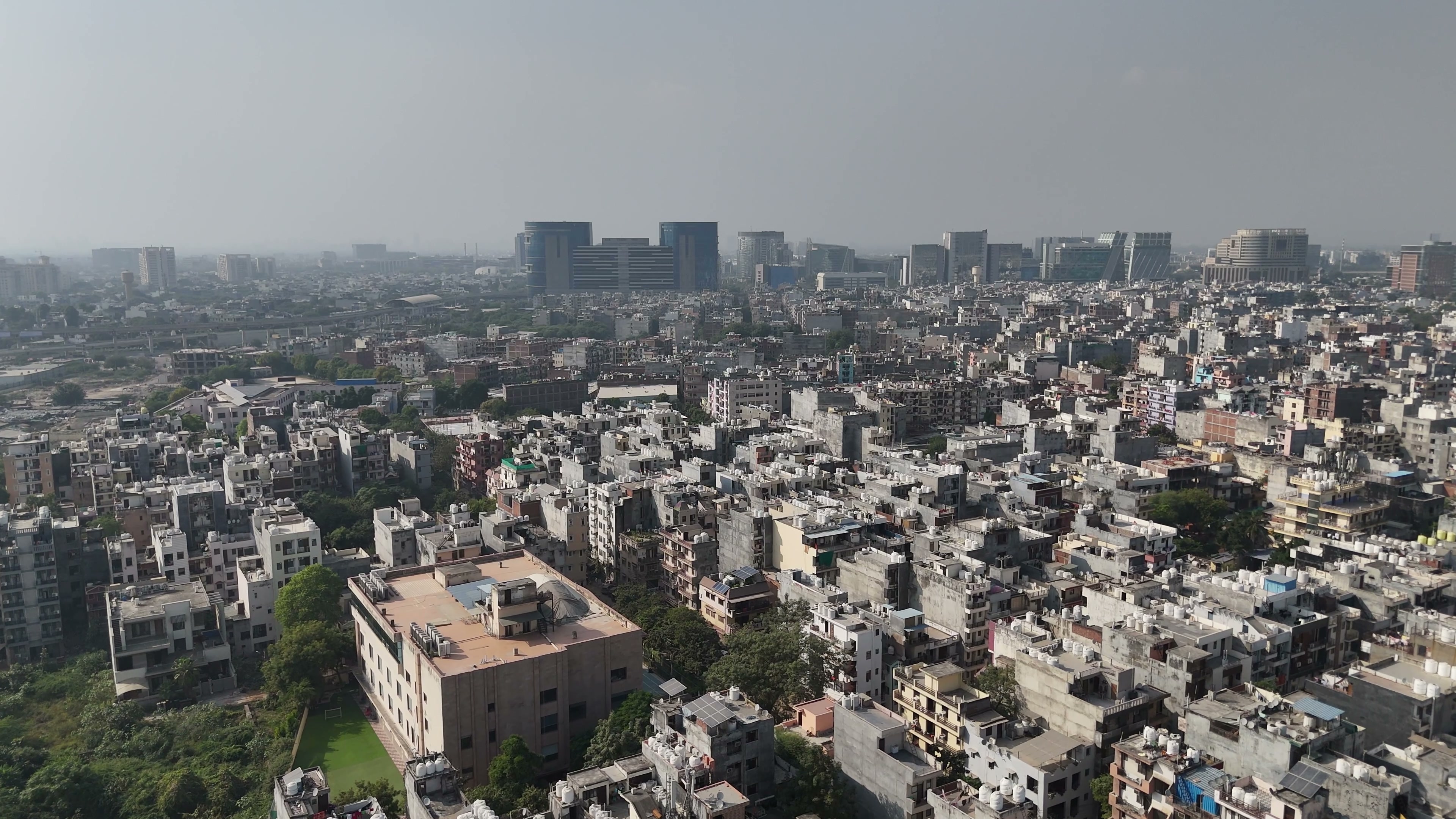 Gurugram drone clip 038