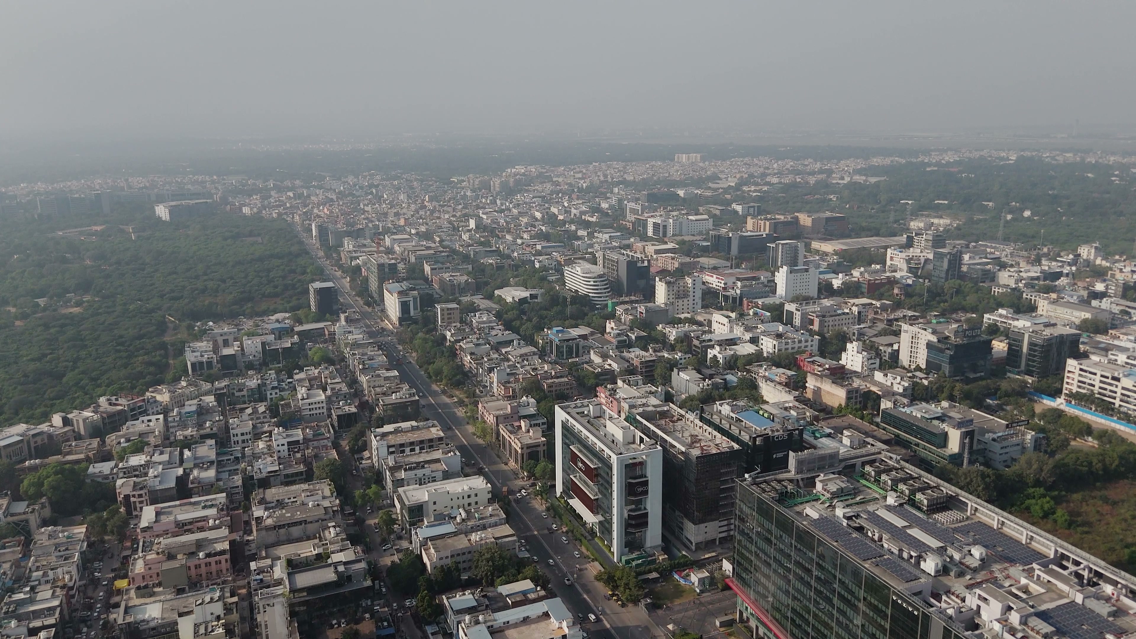 Gurugram drone clip 042