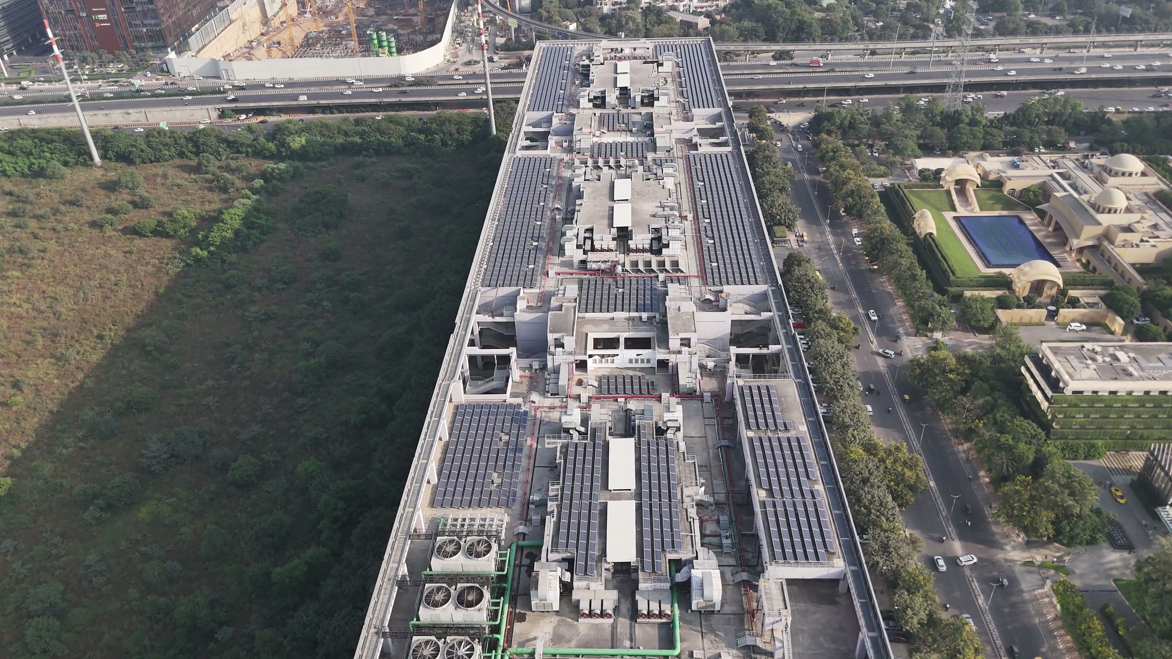 Gurugram drone clip 046