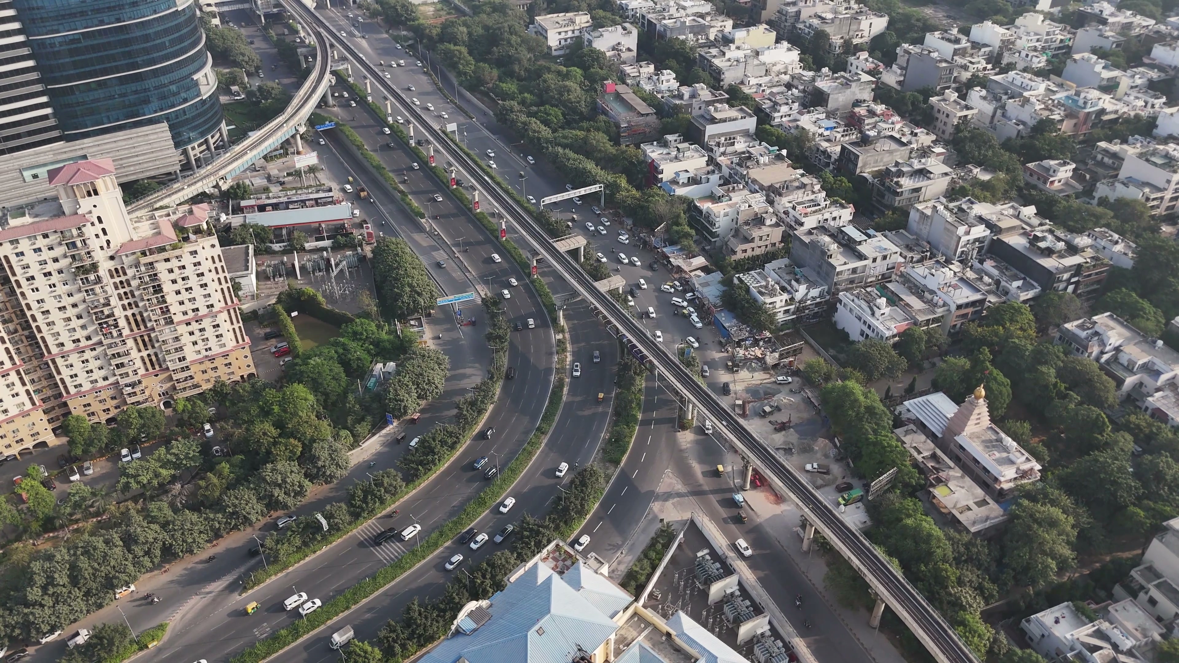 Gurugram drone clip 055