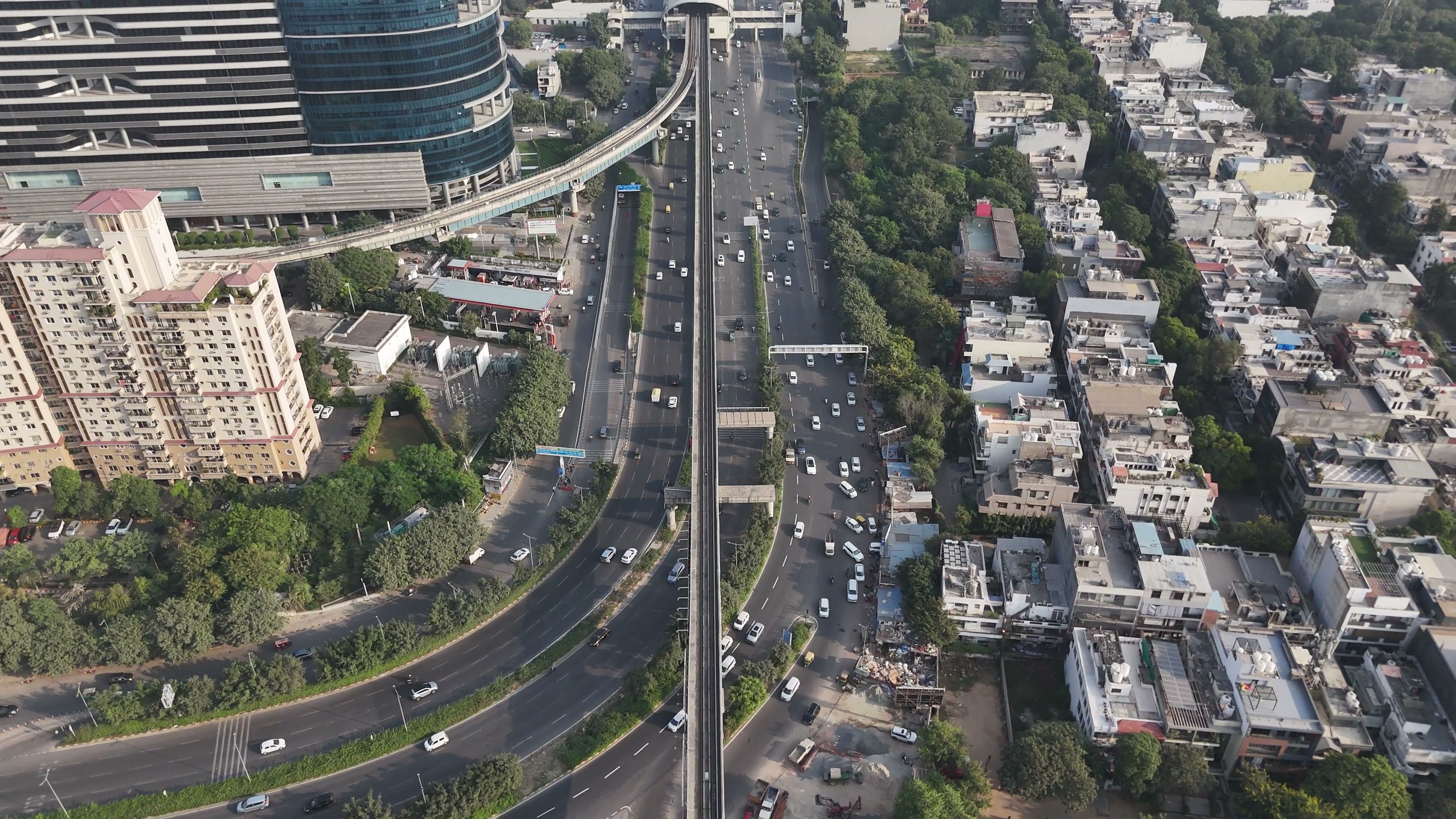 Gurugram drone clip 056