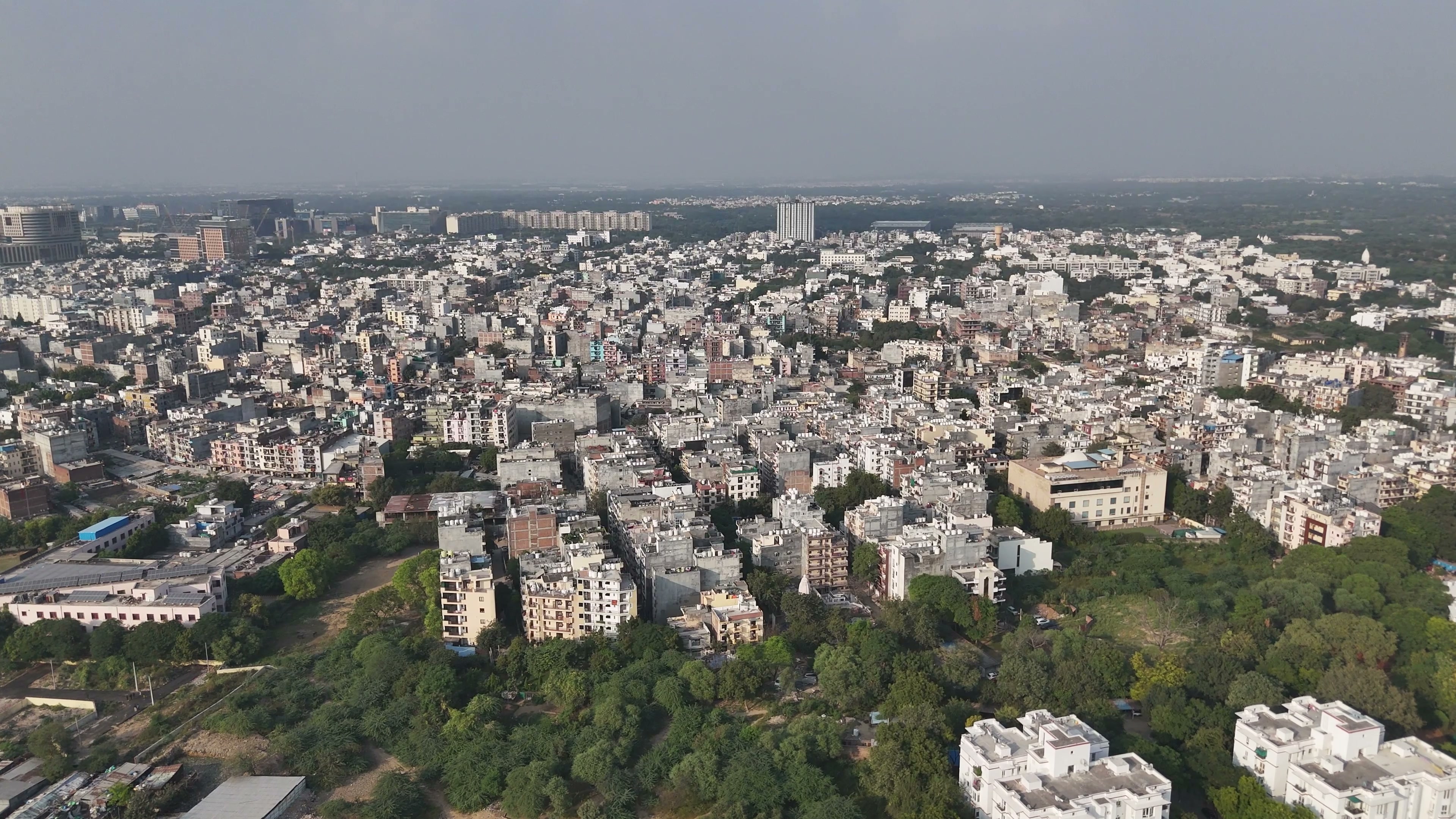 Gurugram drone clip 060