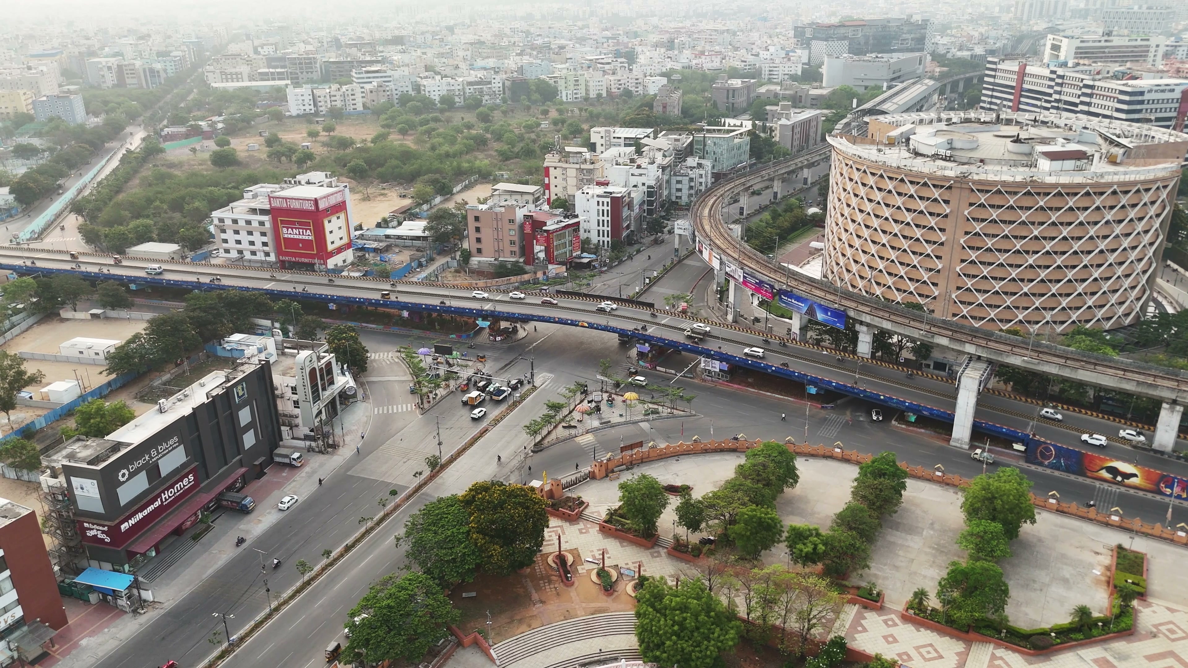 Hyderabad drone clip 017