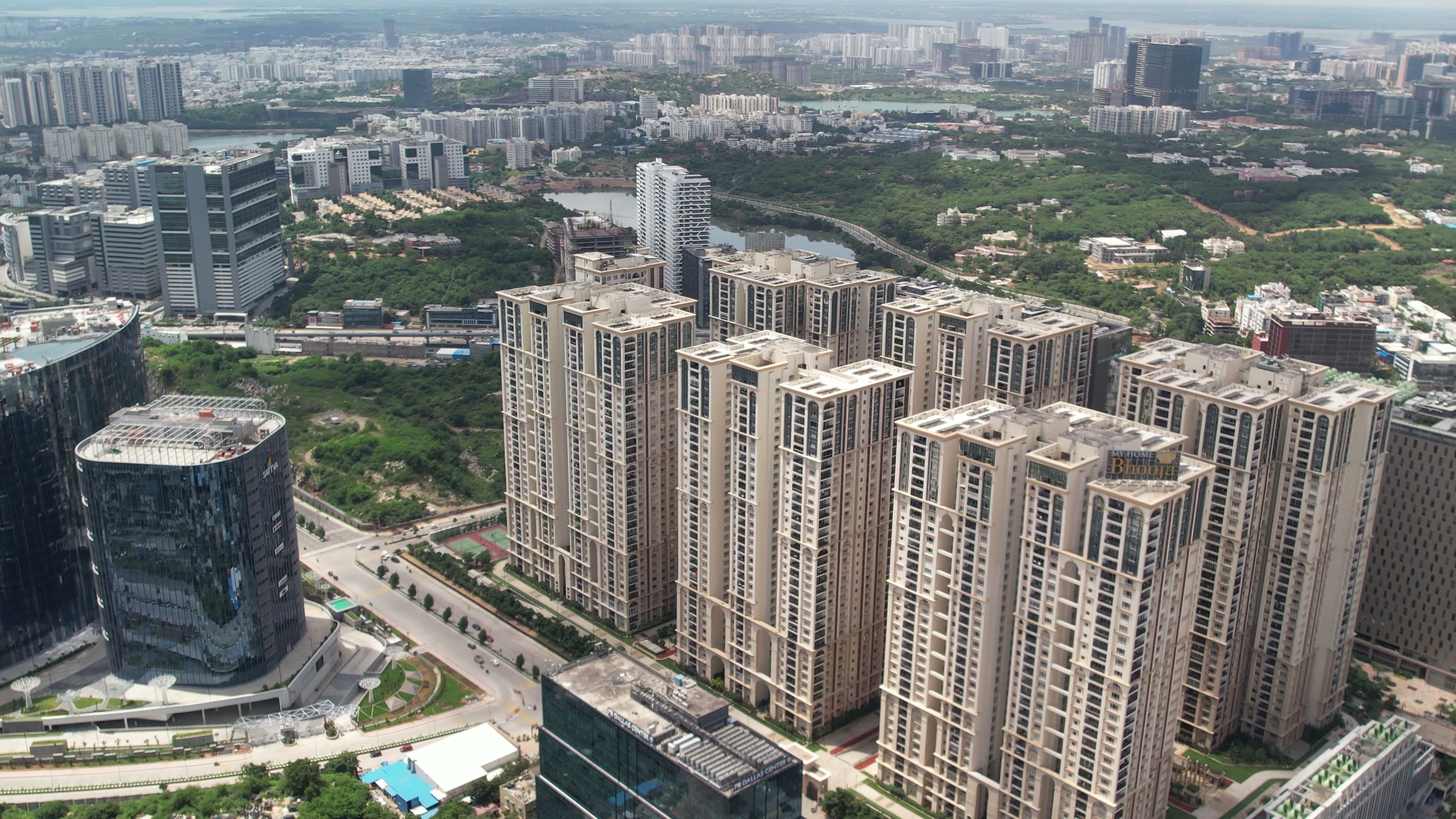 Hyderabad drone clip 028