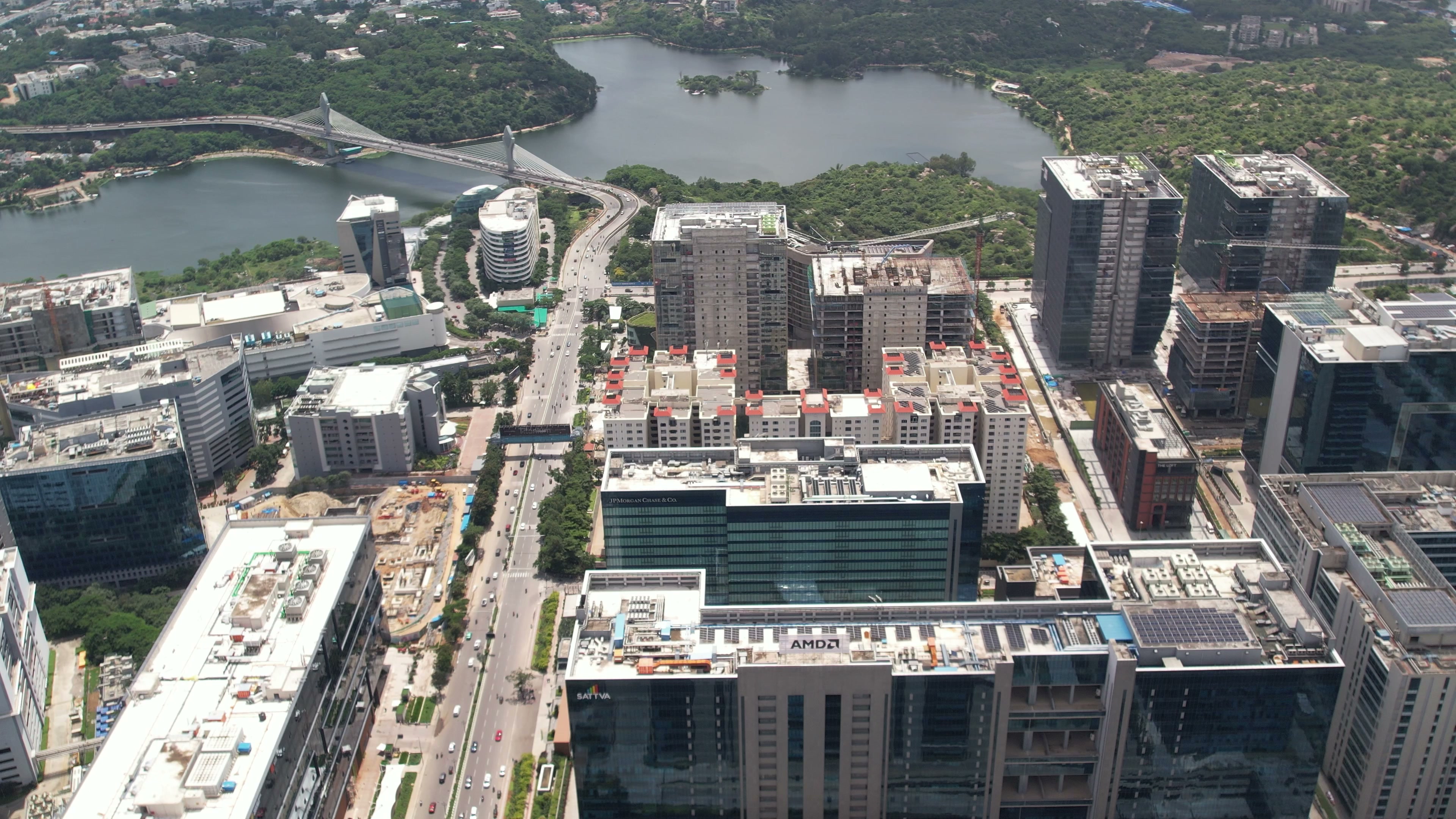 Hyderabad drone clip 031