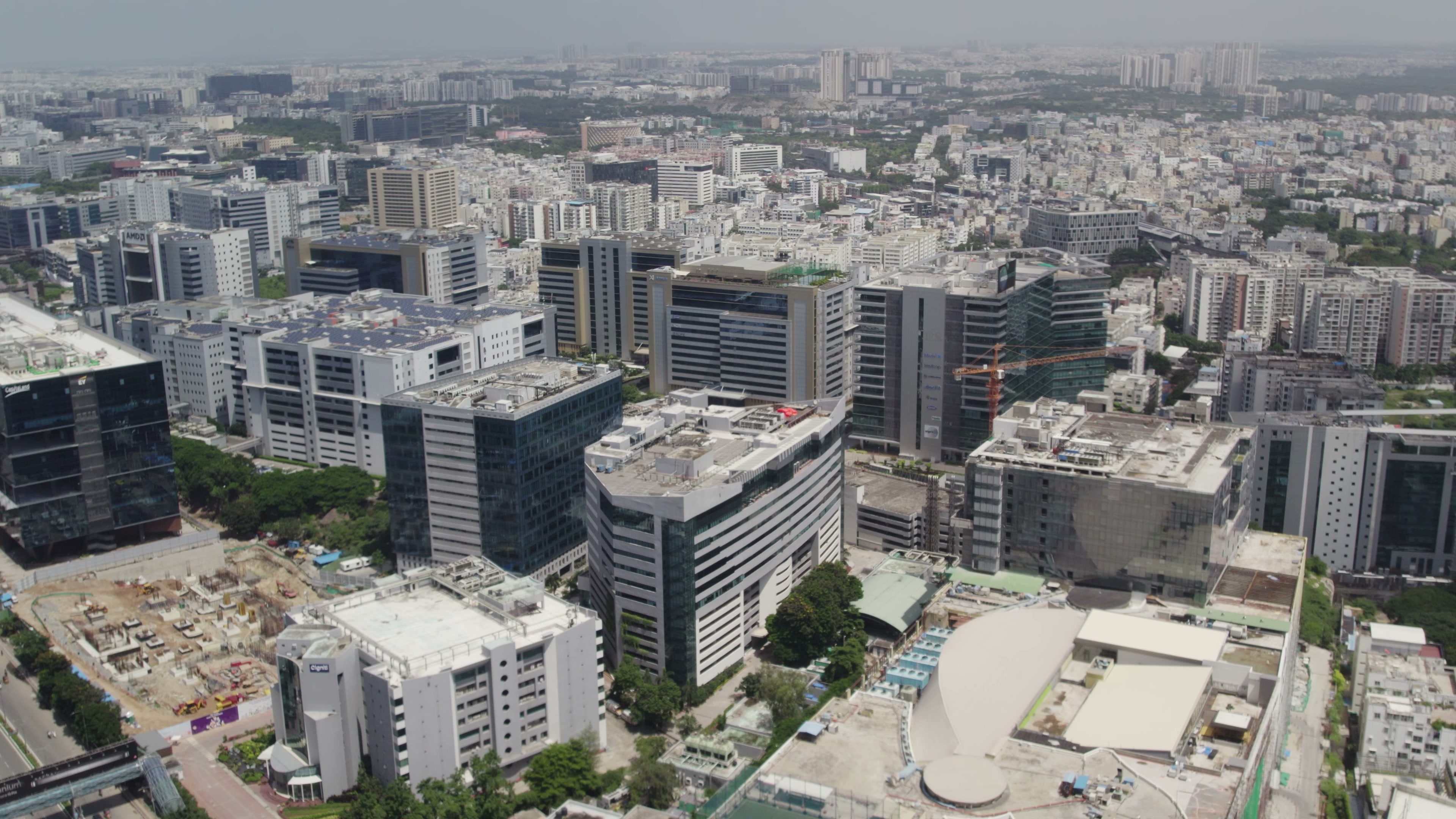 Hyderabad drone clip 032