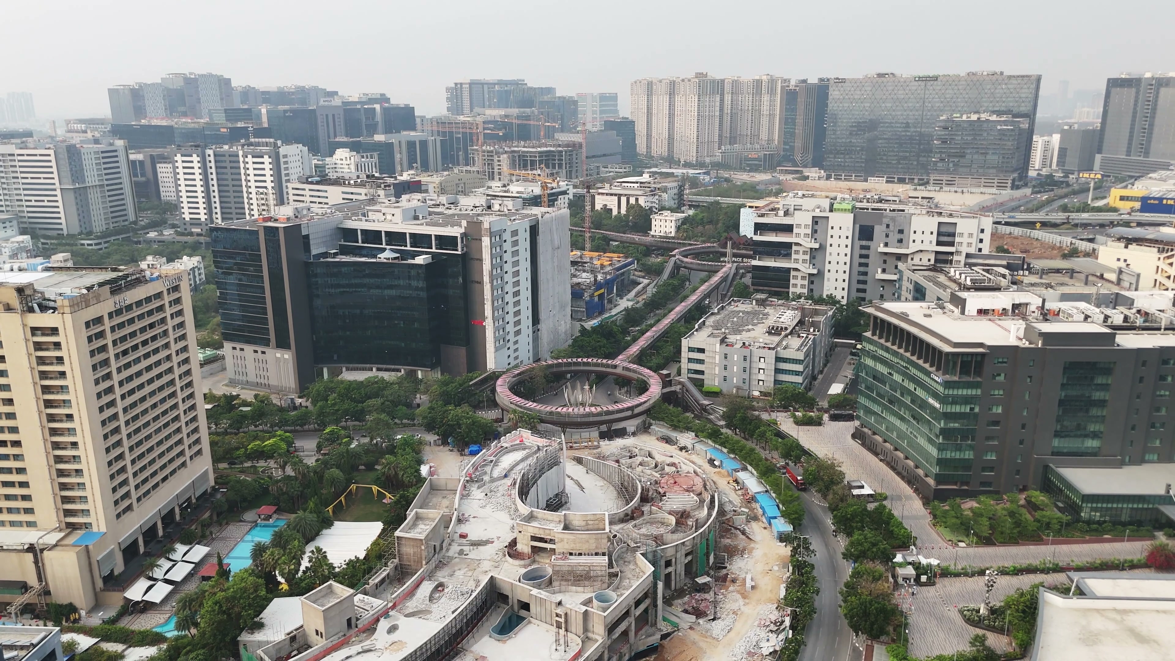 Hyderabad drone clip 033