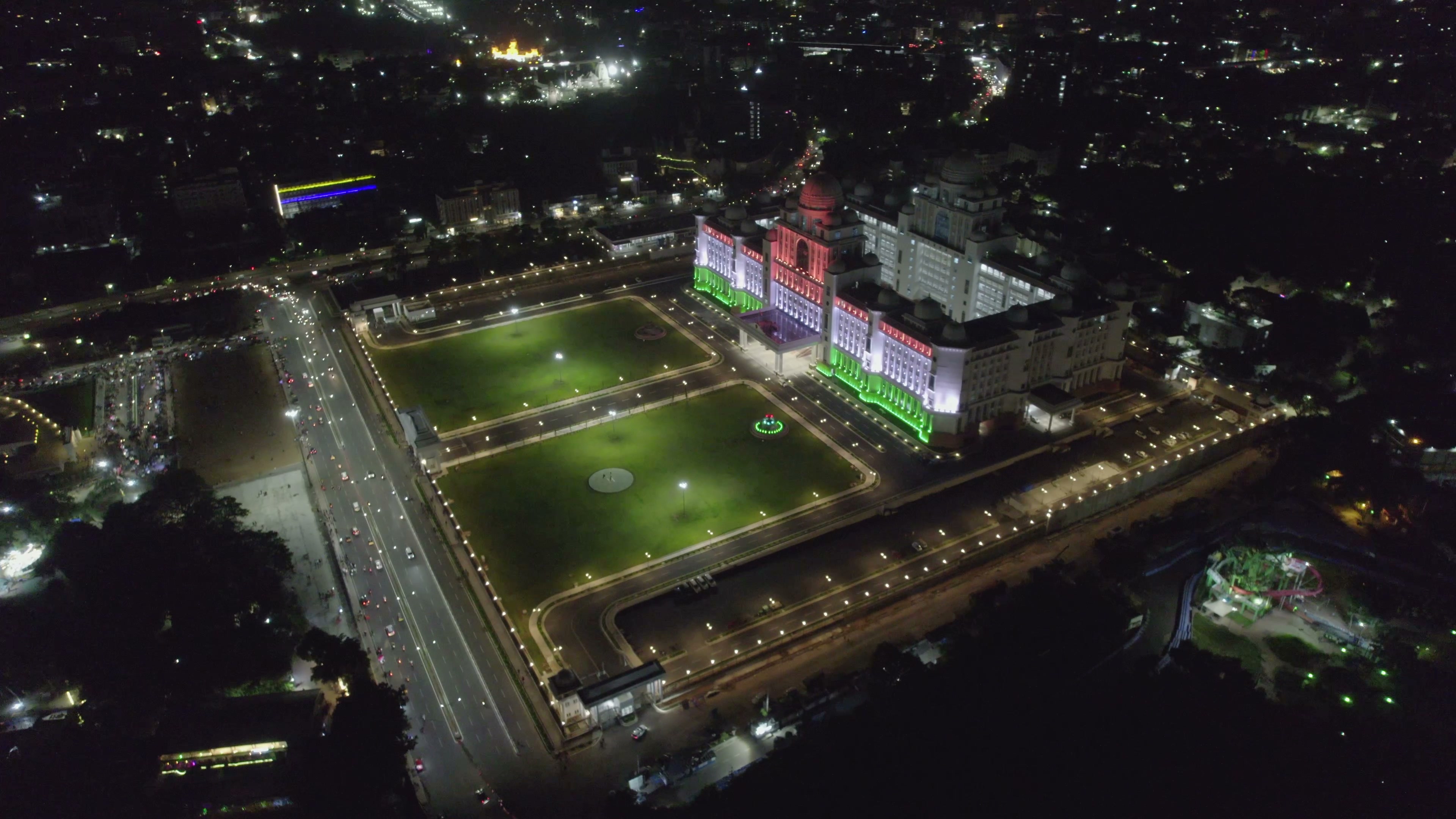 Hyderabad drone clip 034