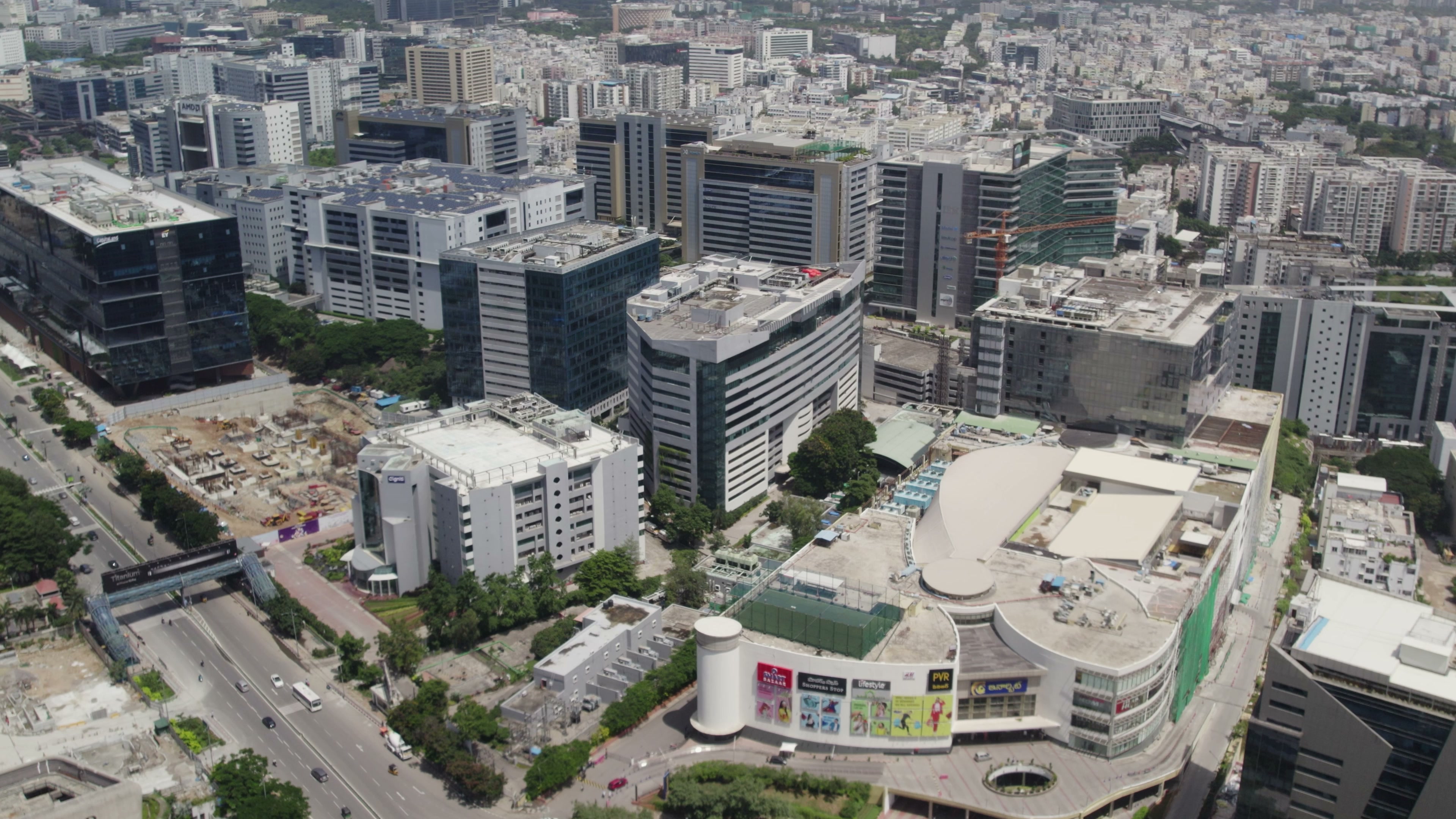 Hyderabad drone clip 037