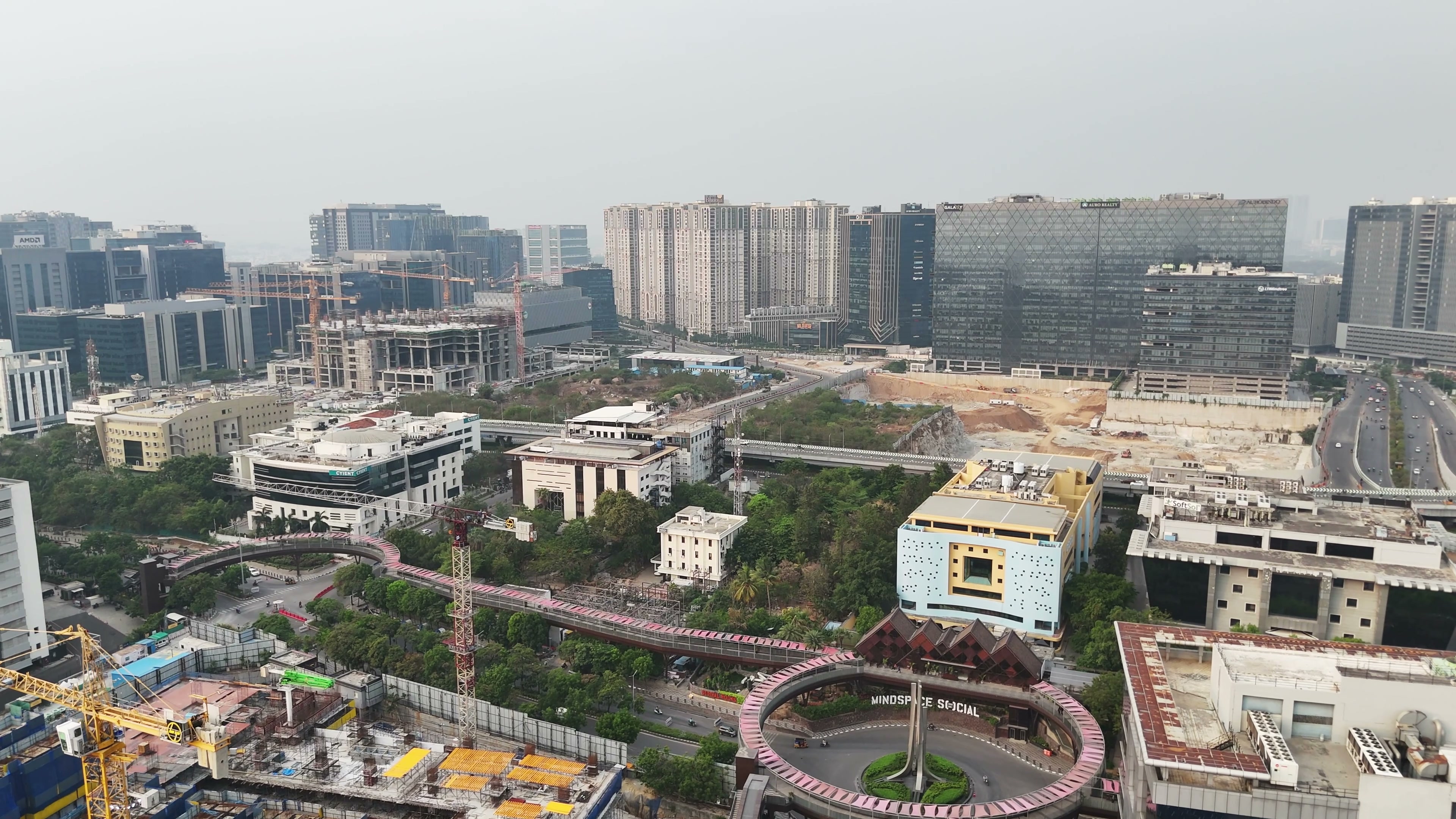 Hyderabad drone clip 038