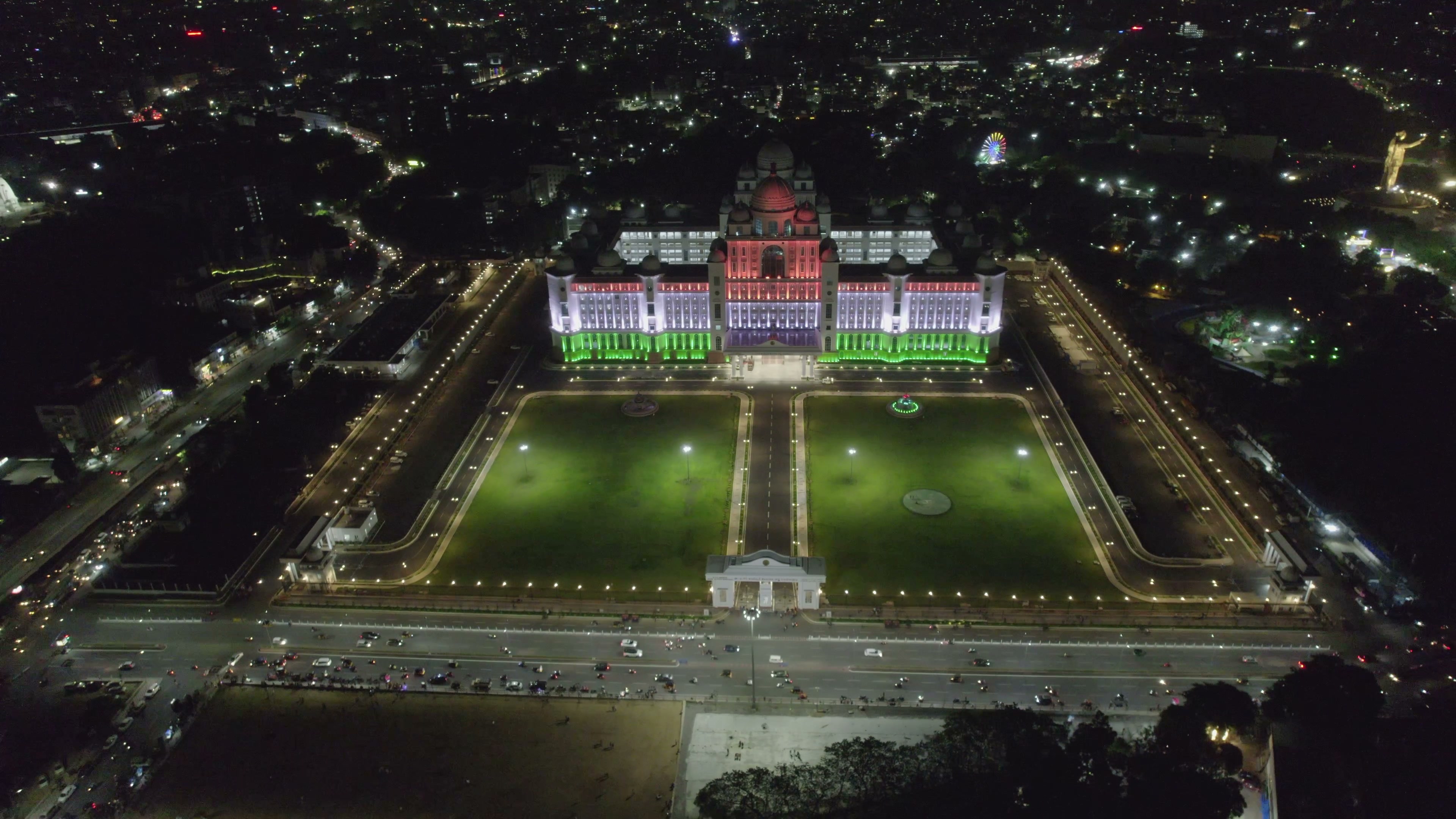 Hyderabad drone clip 040