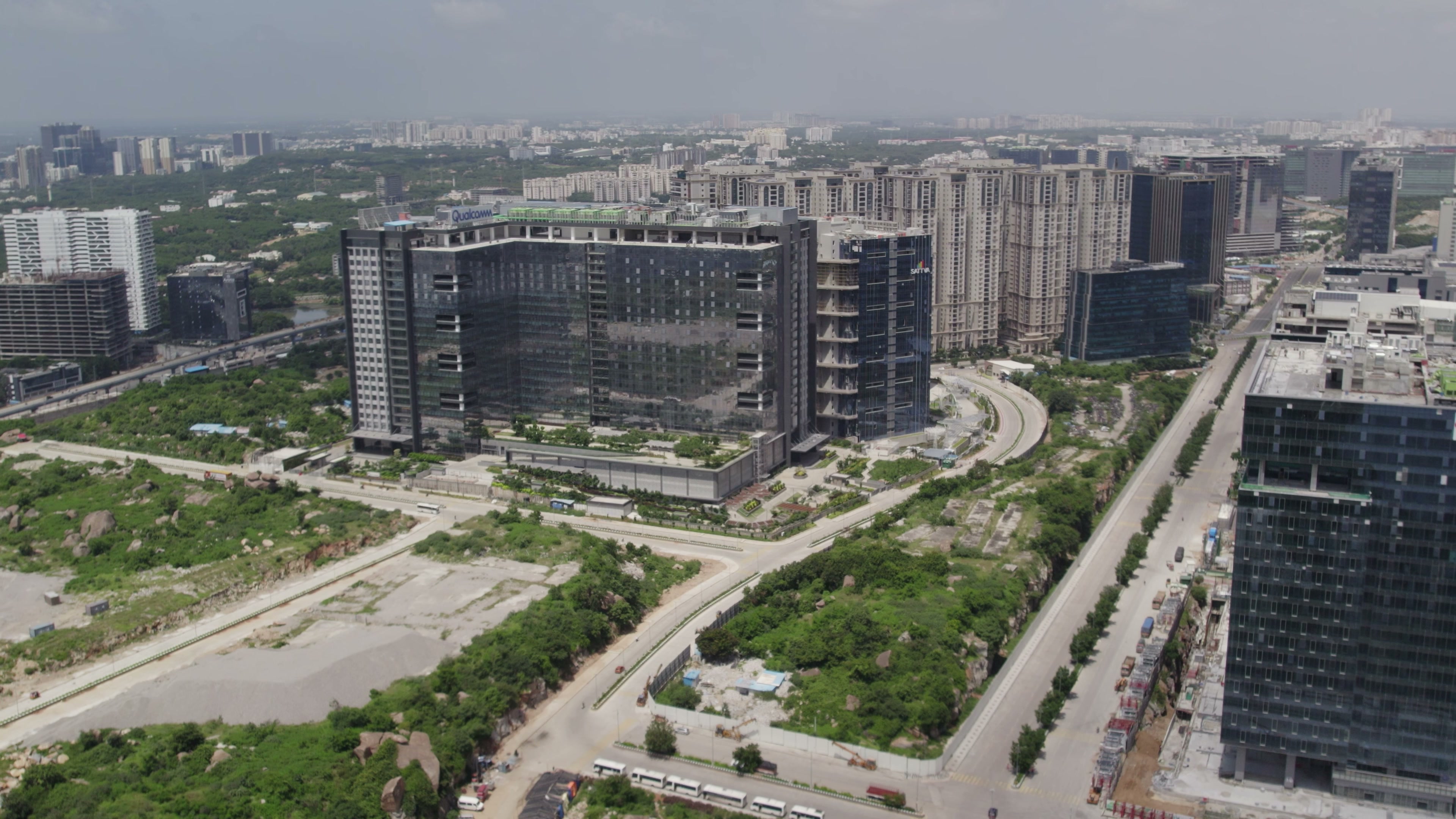 Hyderabad drone clip 041