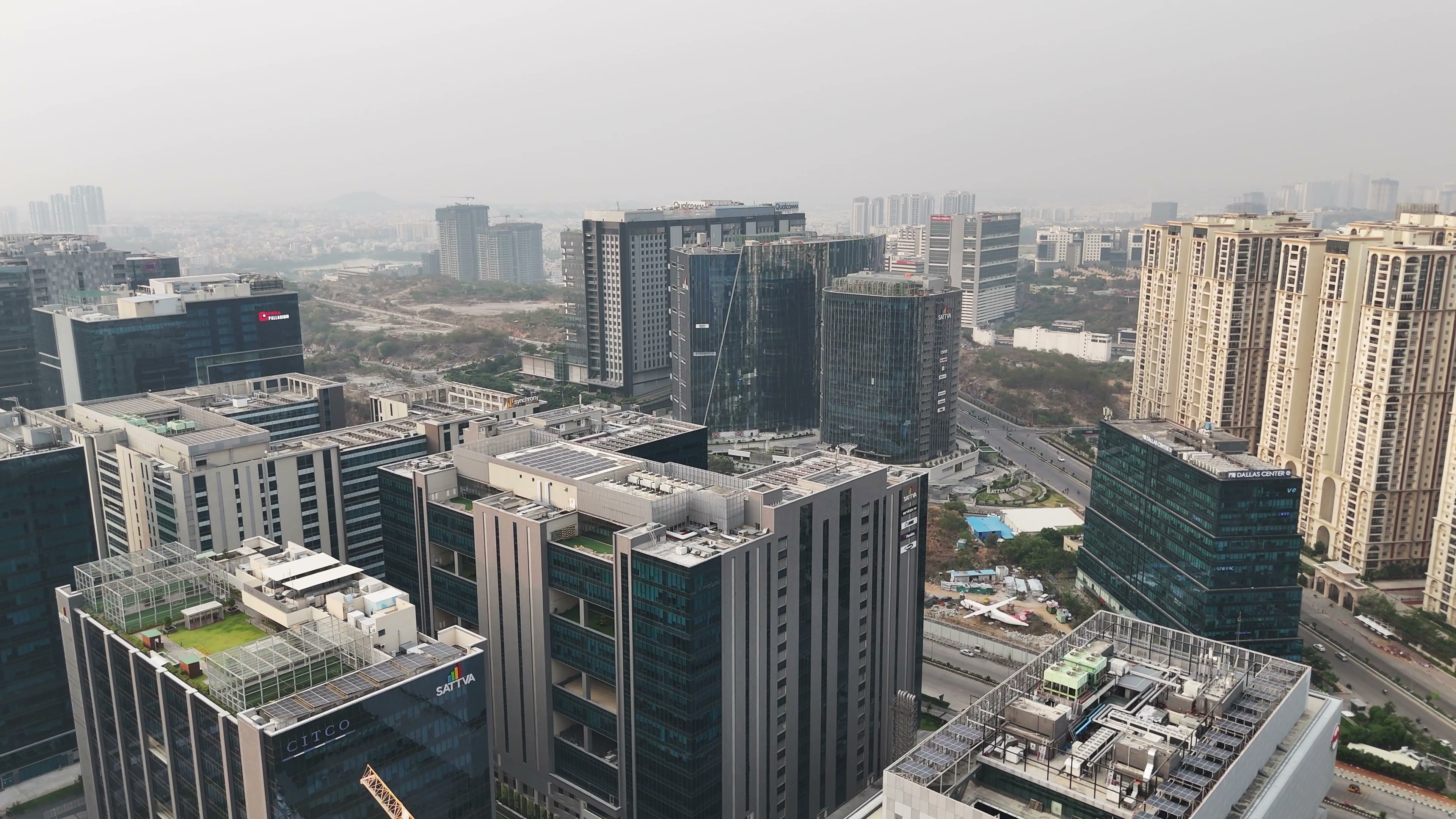 Hyderabad drone clip 042