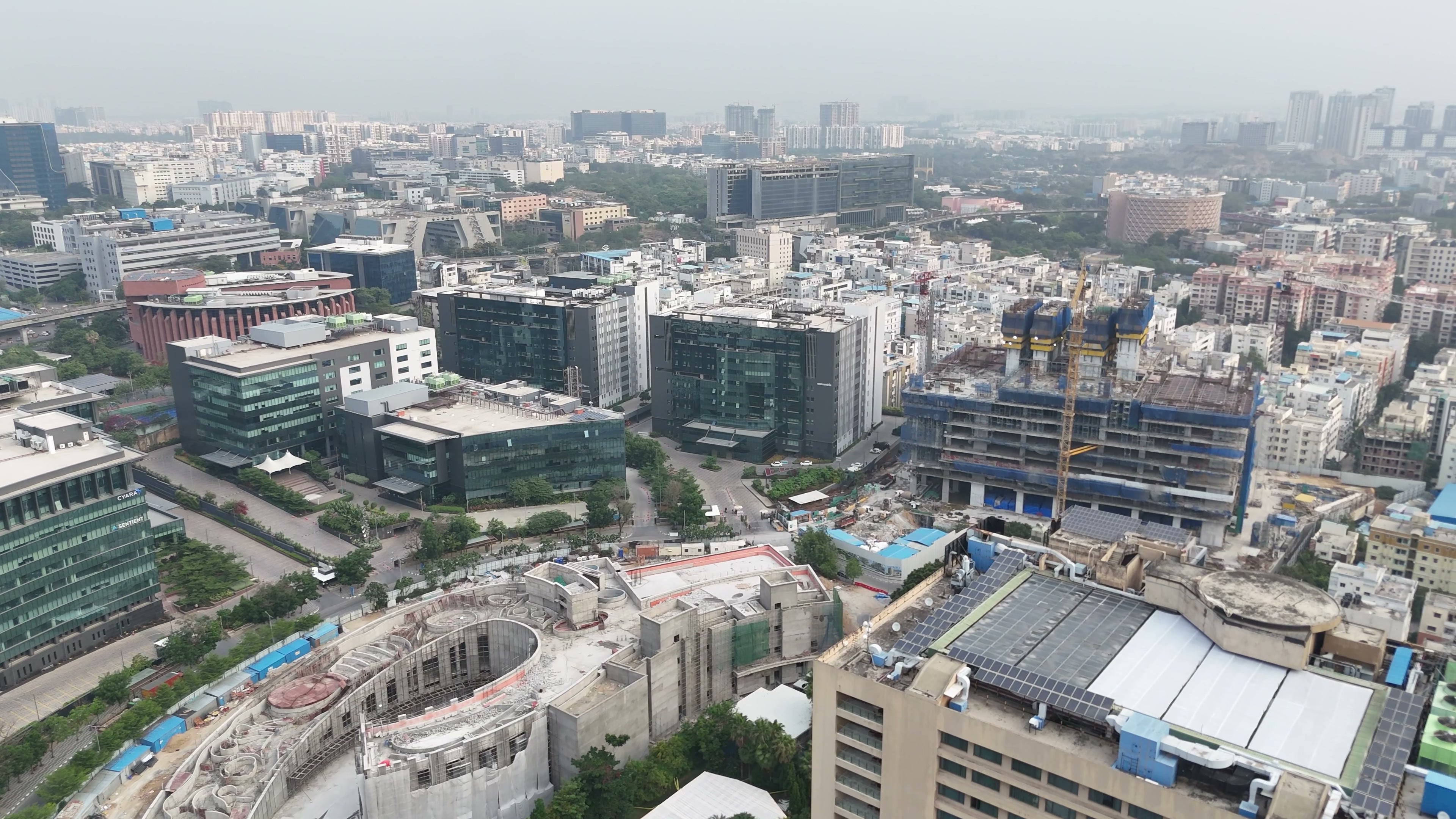 Hyderabad drone clip 045