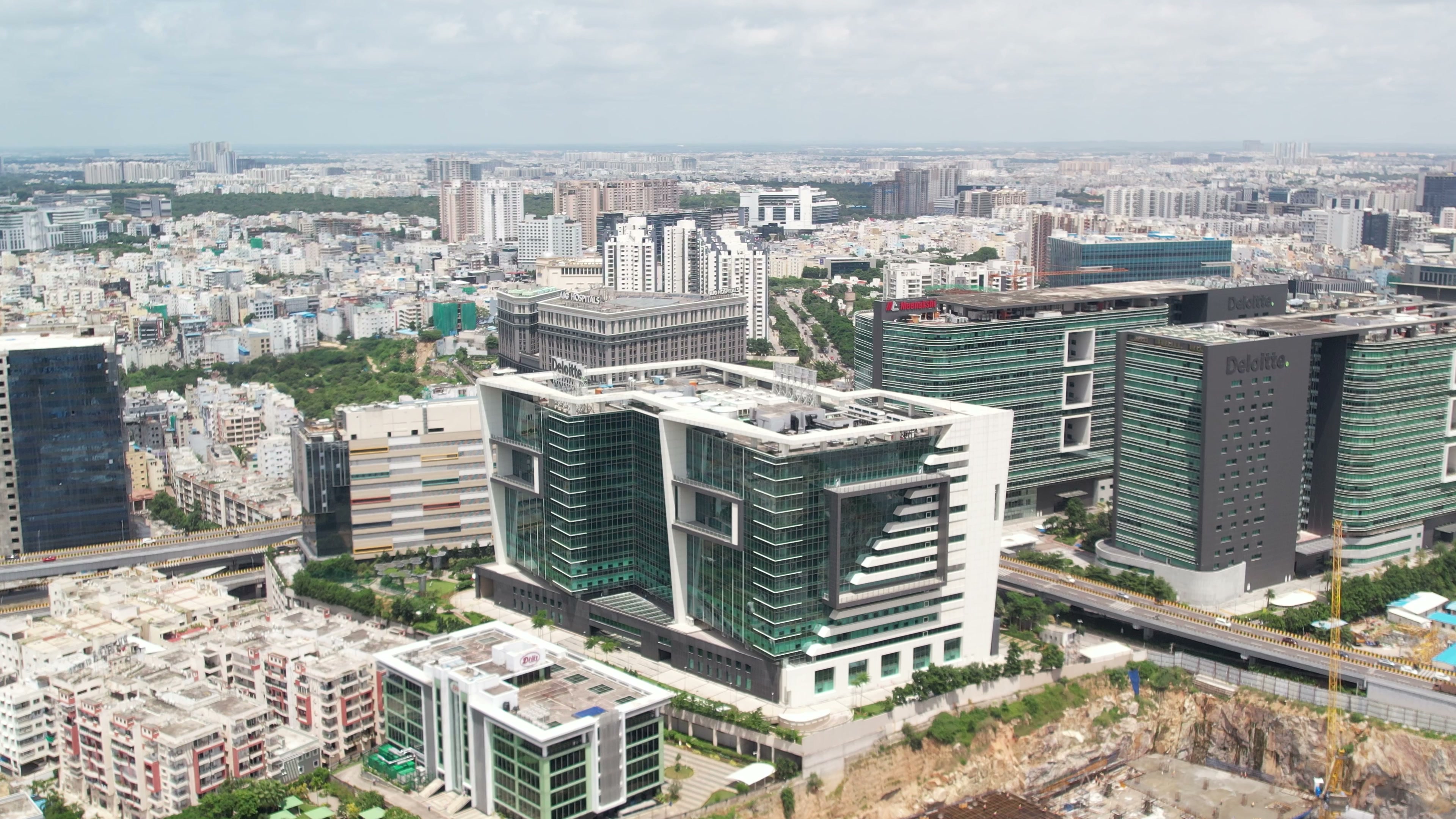 Hyderabad drone clip 054